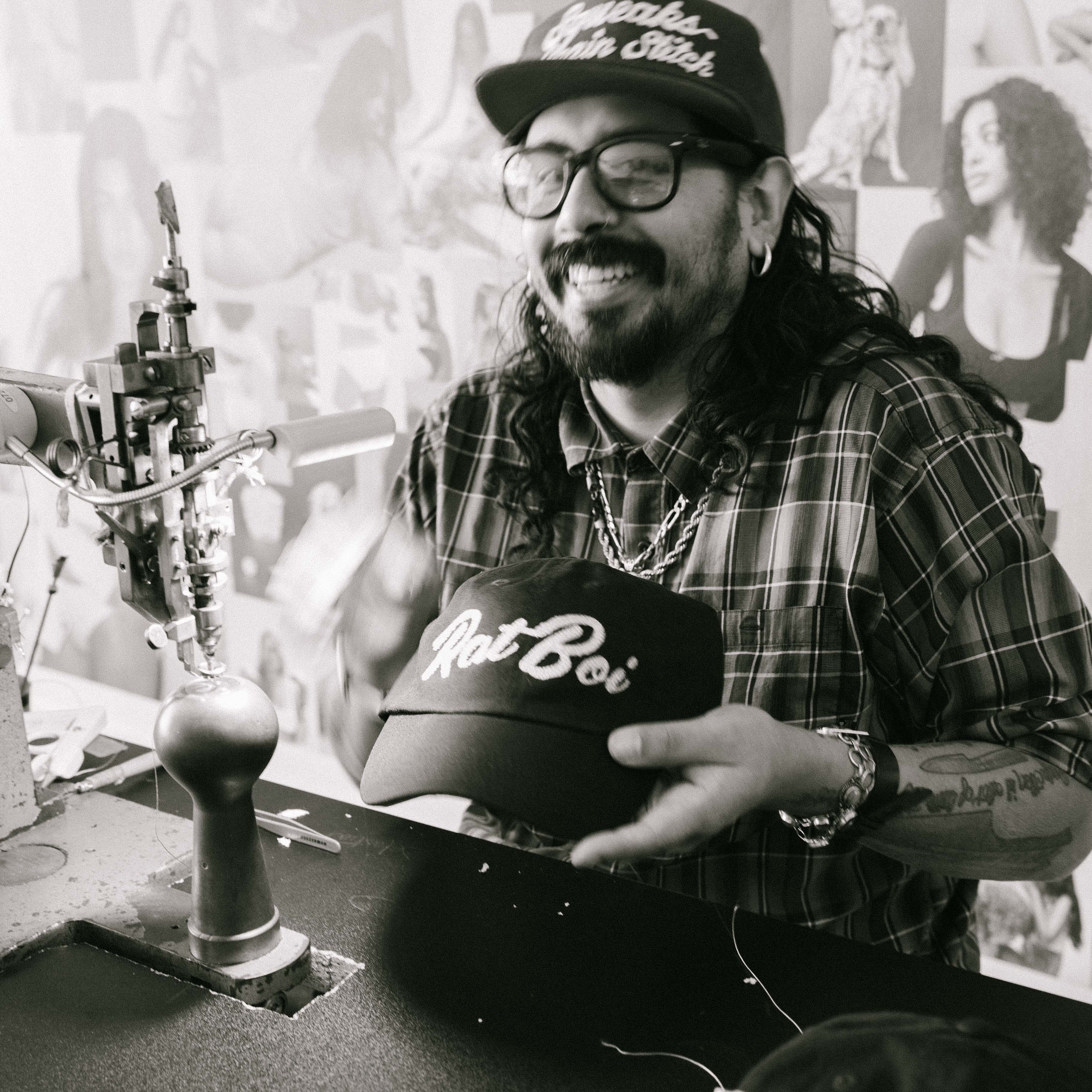 Artist Collaboration: Isaac Moraza aka Squeaks Chain Stitch