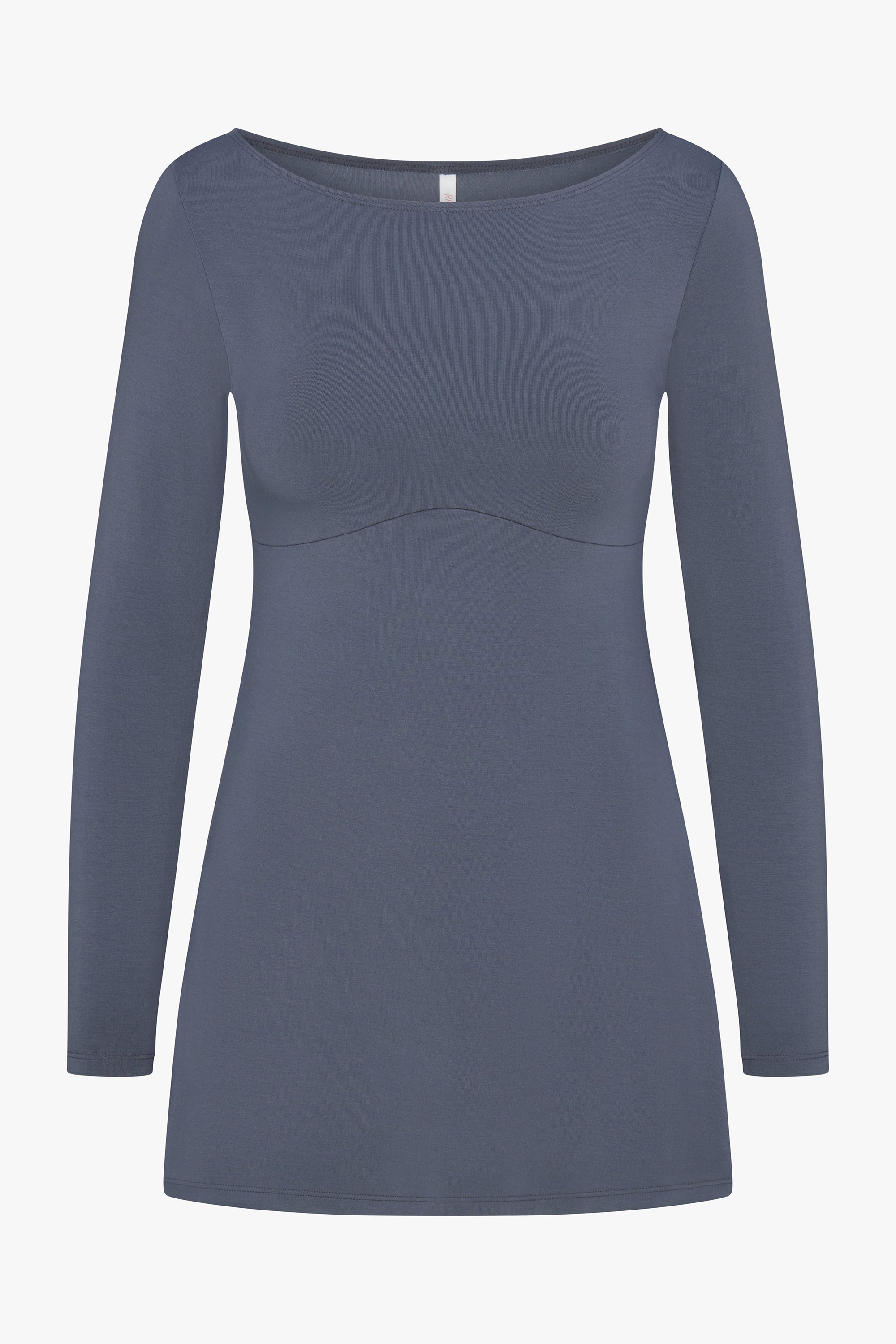 BOATNECK DRESS IN Slate 2X / Slate BOATNECK DRESS IN Slate 2X / Slate