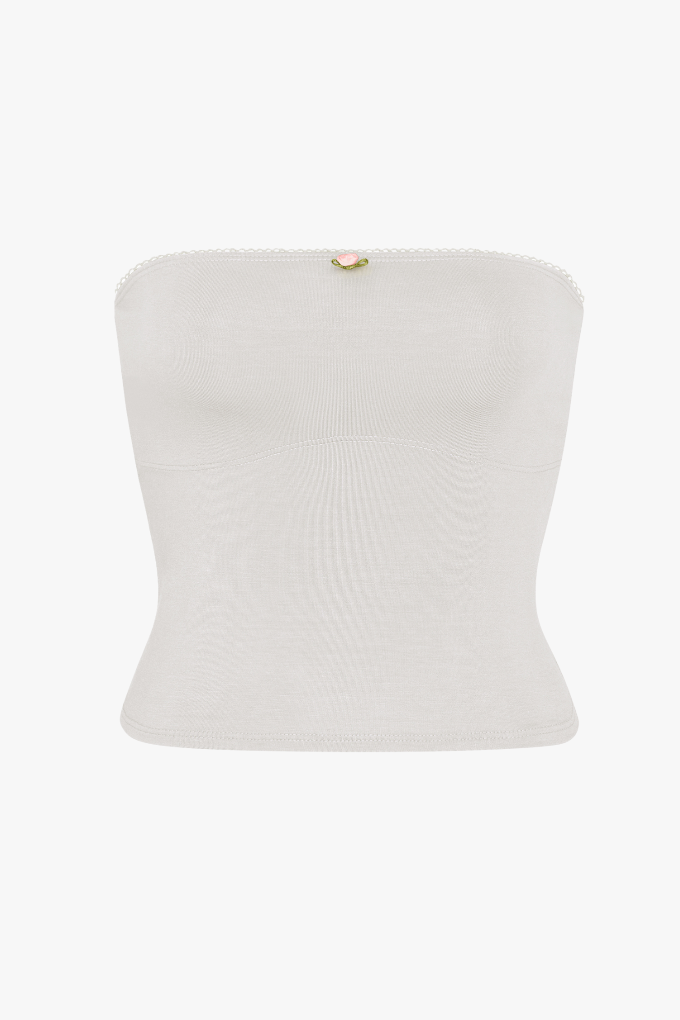 LINED CONTOUR TUBE TOP IN CLOUD – RAT BOI