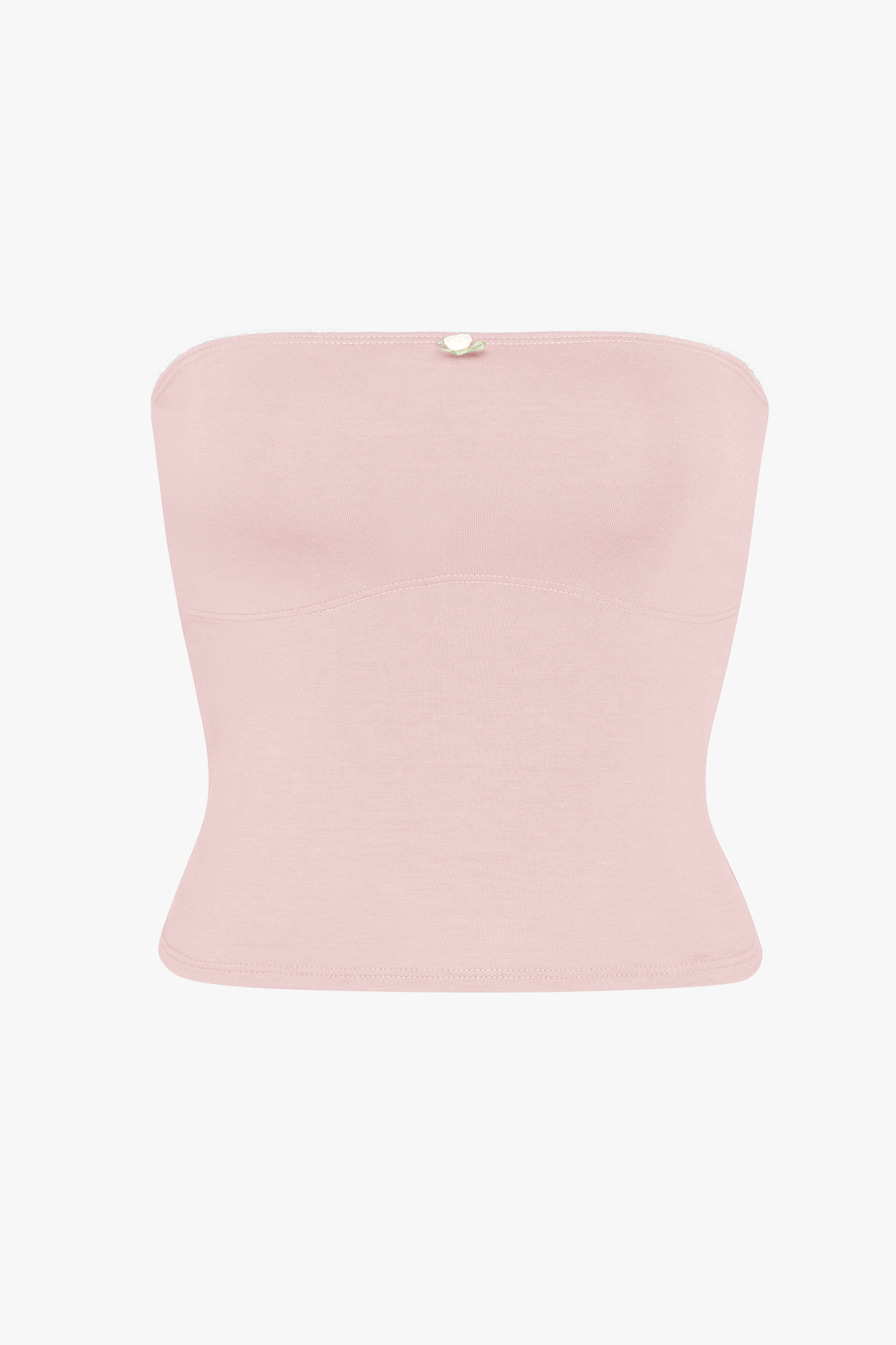 LINED CONTOUR TUBE TOP IN PETAL – RAT BOI