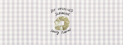 DIY Upcycled Scrunchie