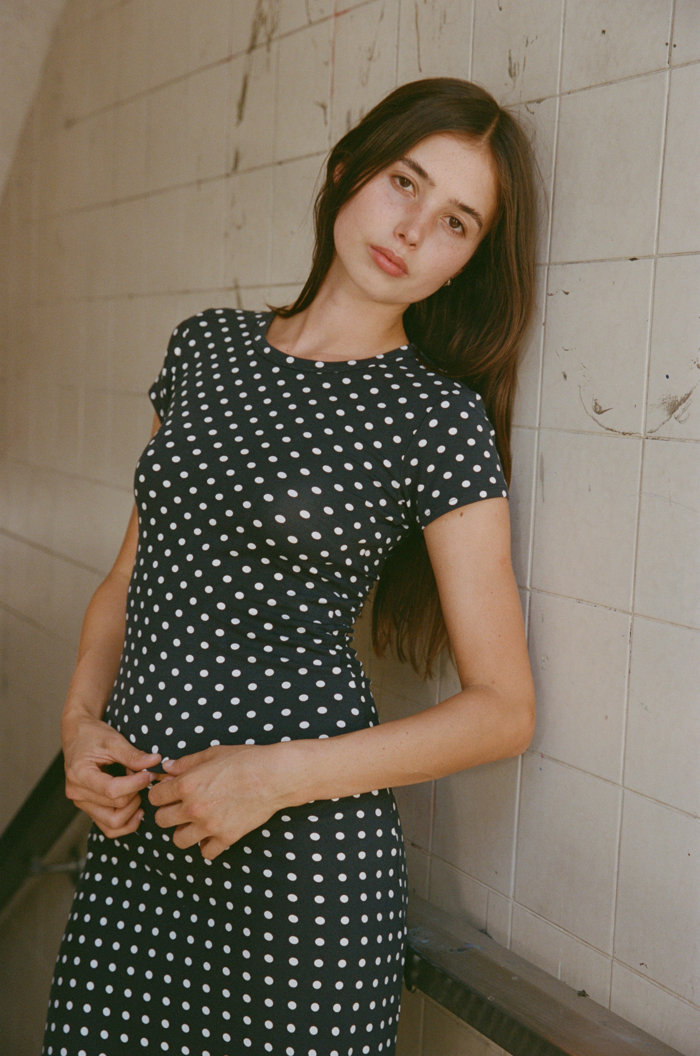 トップス Low classic HOLE POINT PRINT TOP Low classic HOLE POINT PRINT TOPの通販はau PAY マーケット - 輸入