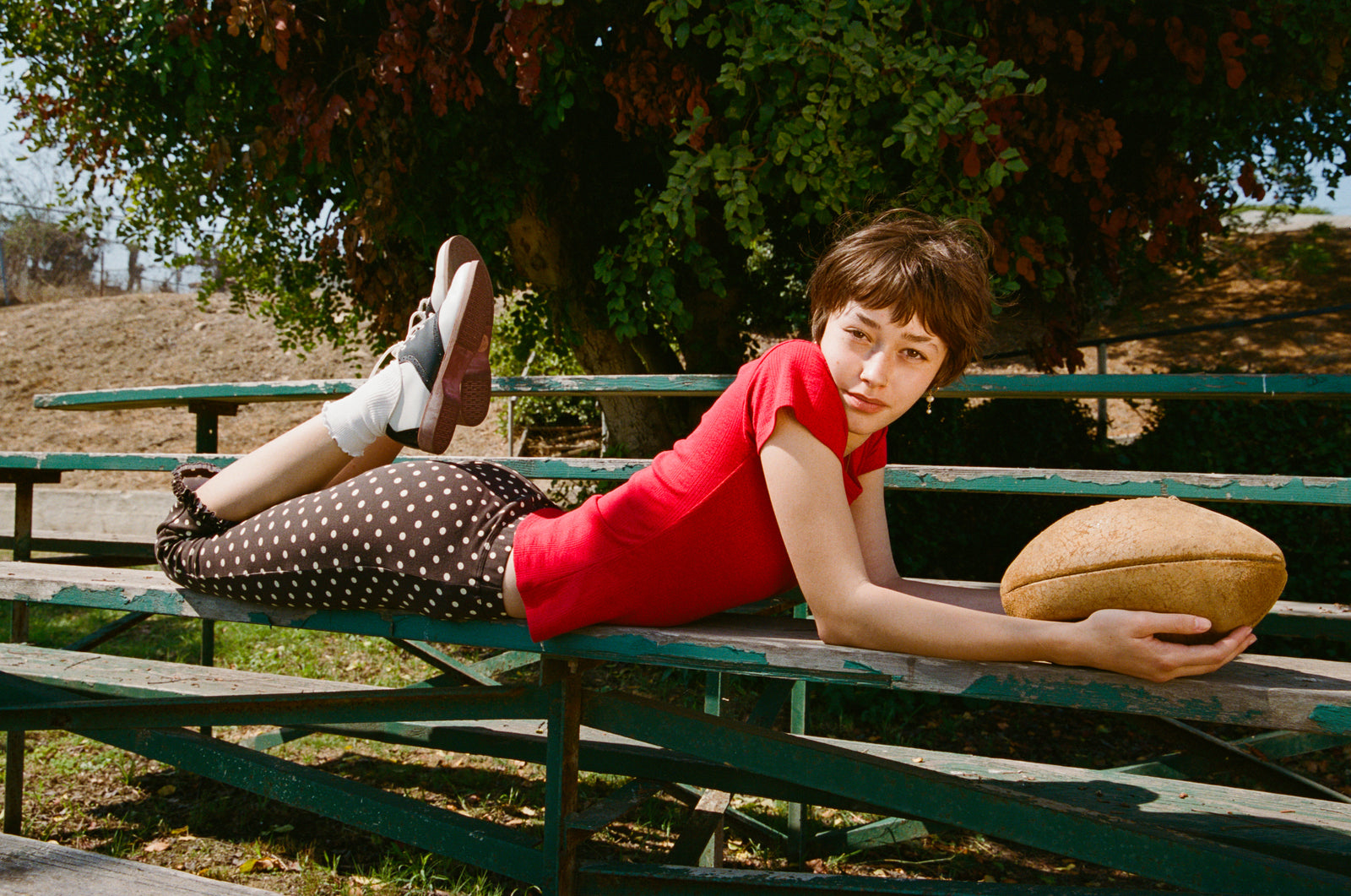 PERFECT T-SHIRT IN CHERRY POINTELLE