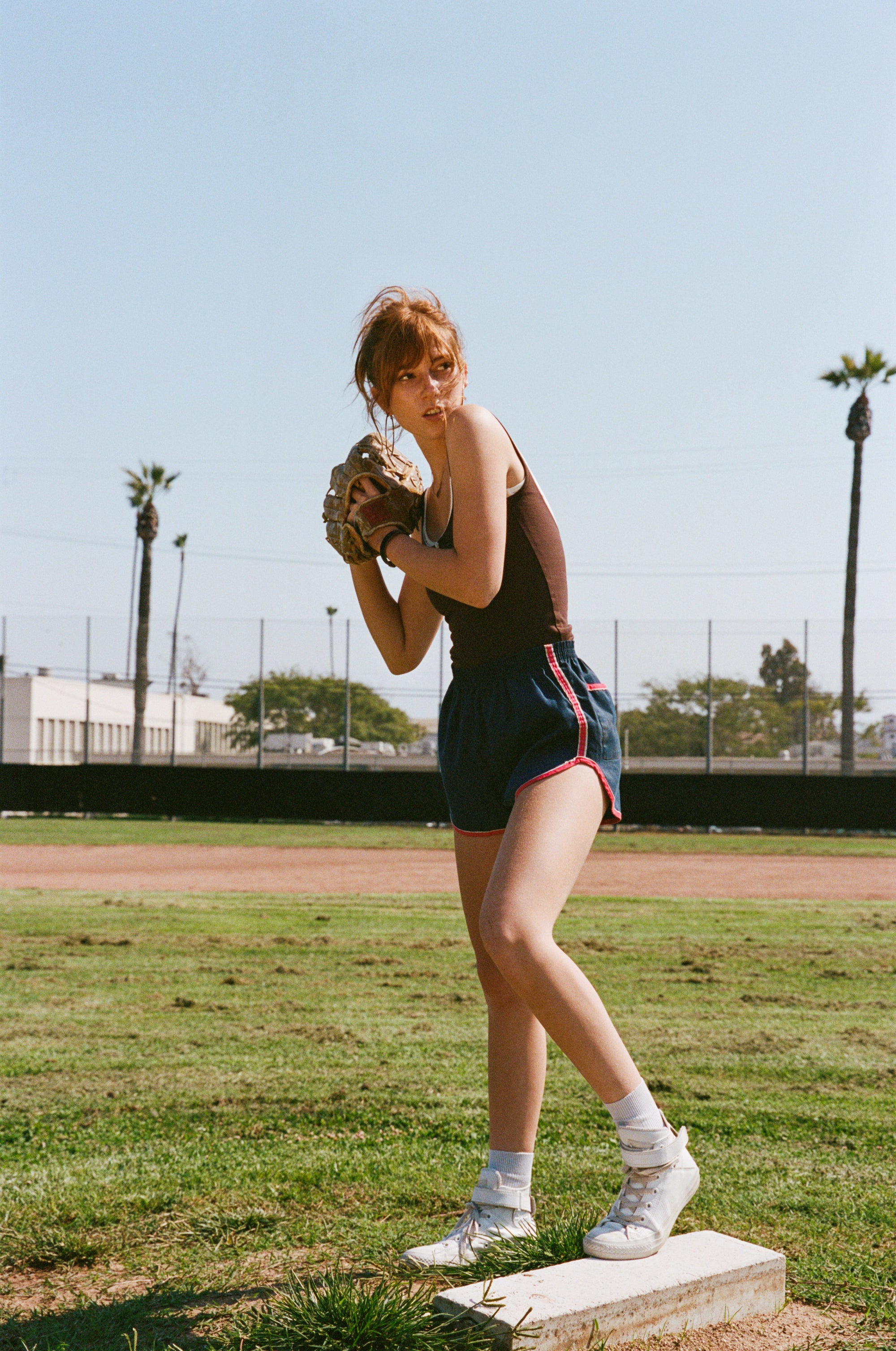 SCOOP BACK CAMI IN MOCHA
