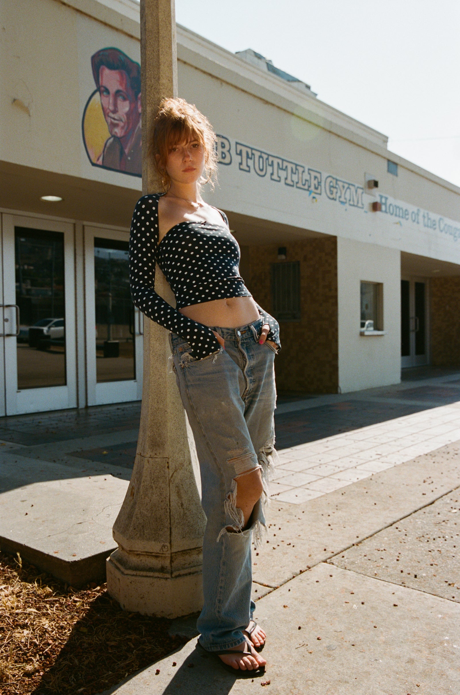 BALLET BOLERO IN DOMINO DOT