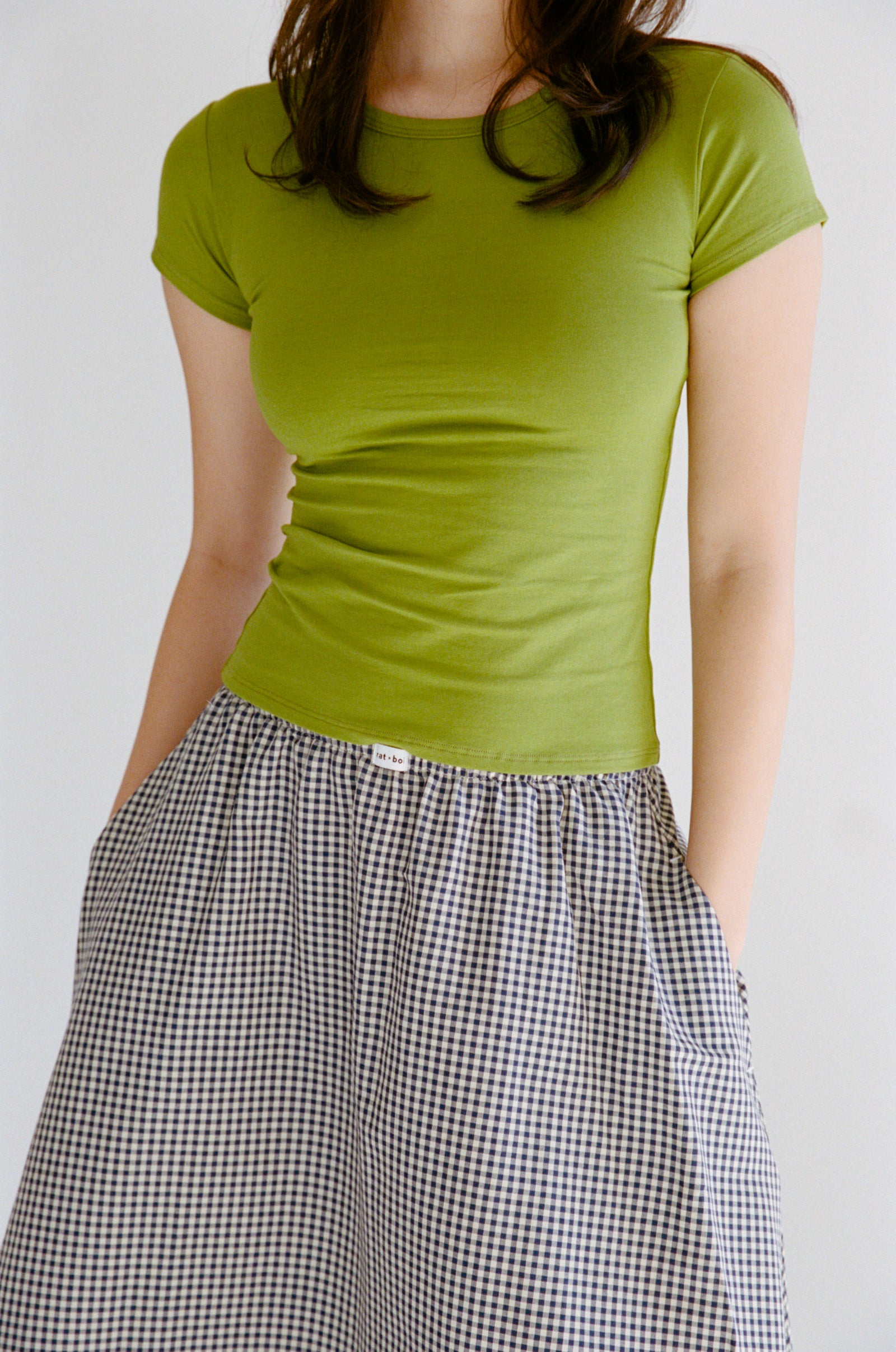 PERFECT T-SHIRT IN WASABI