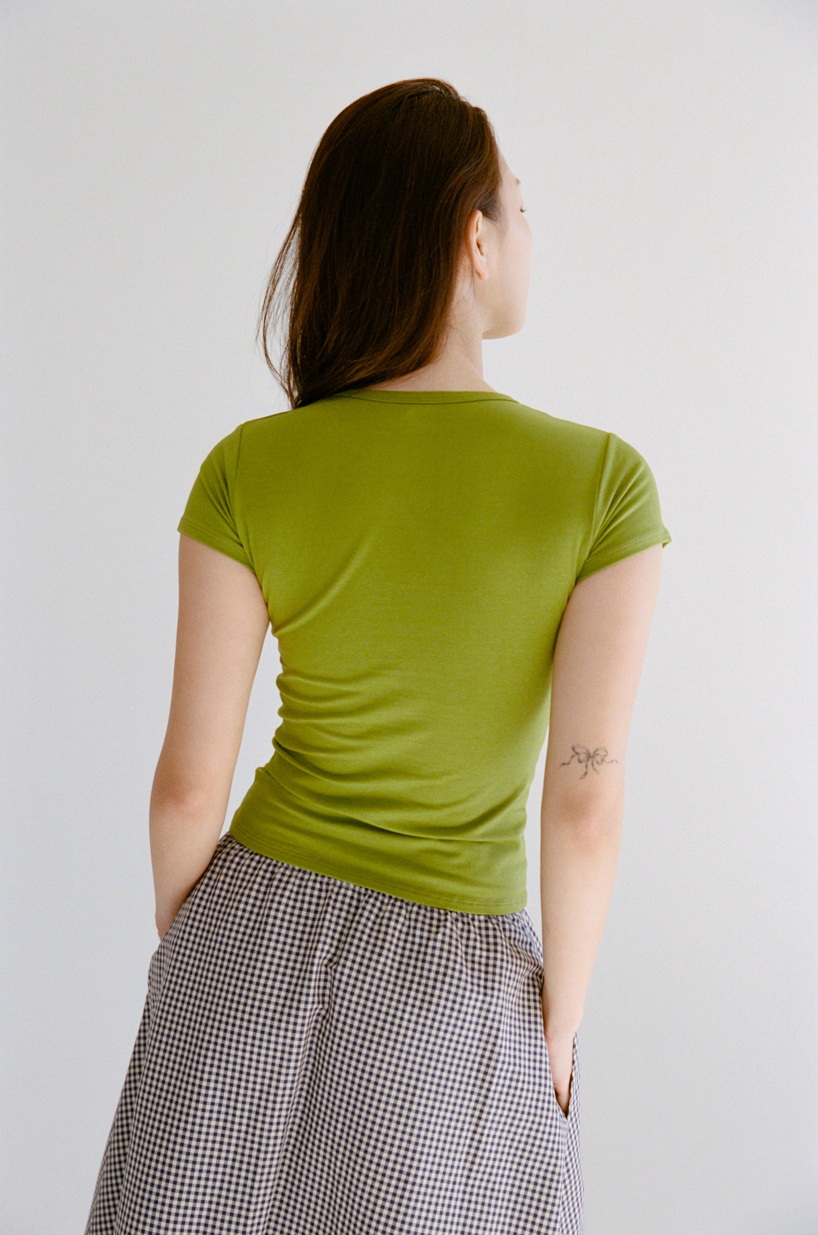 PERFECT T-SHIRT IN WASABI