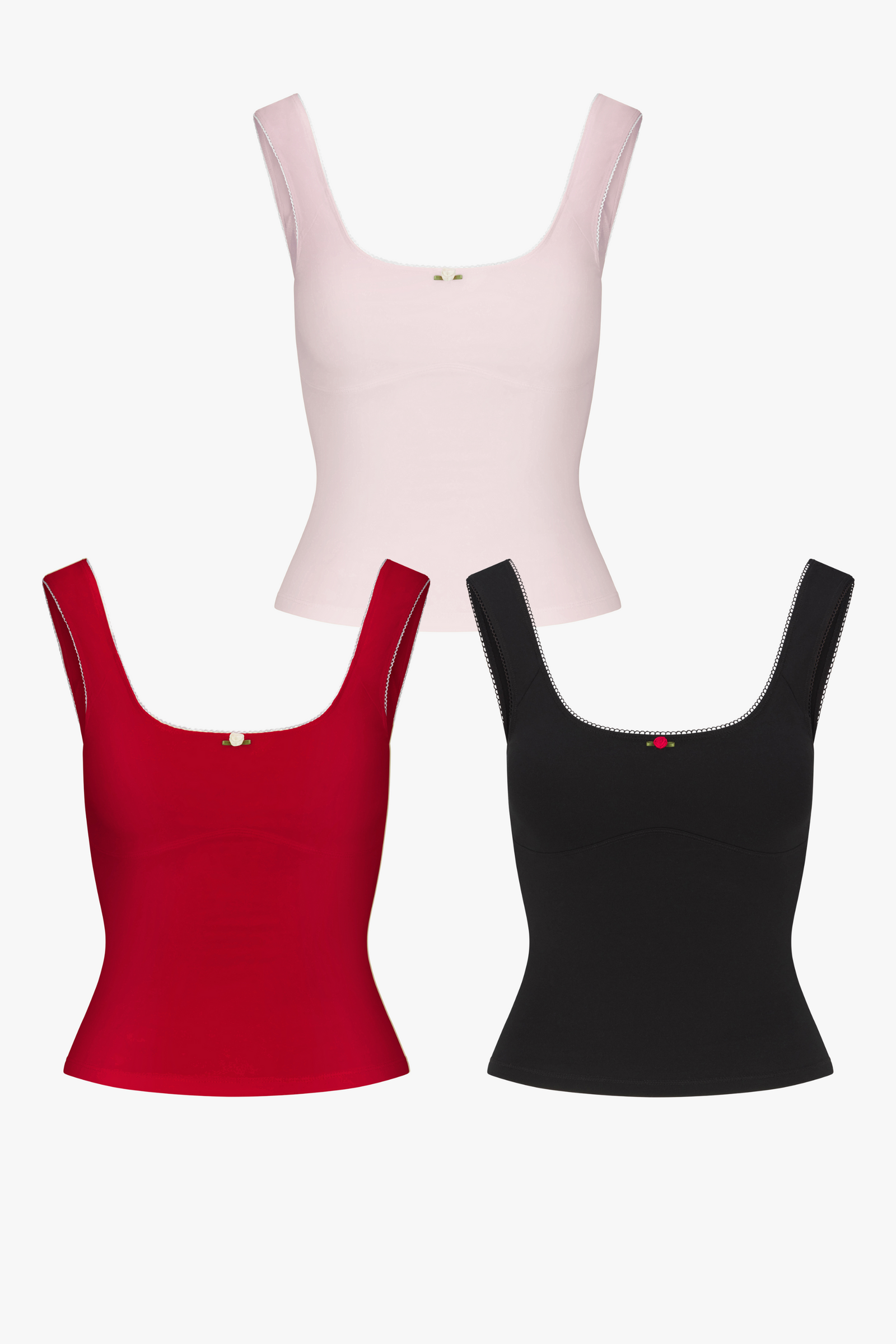 15% off Romantic Top 3-Pack