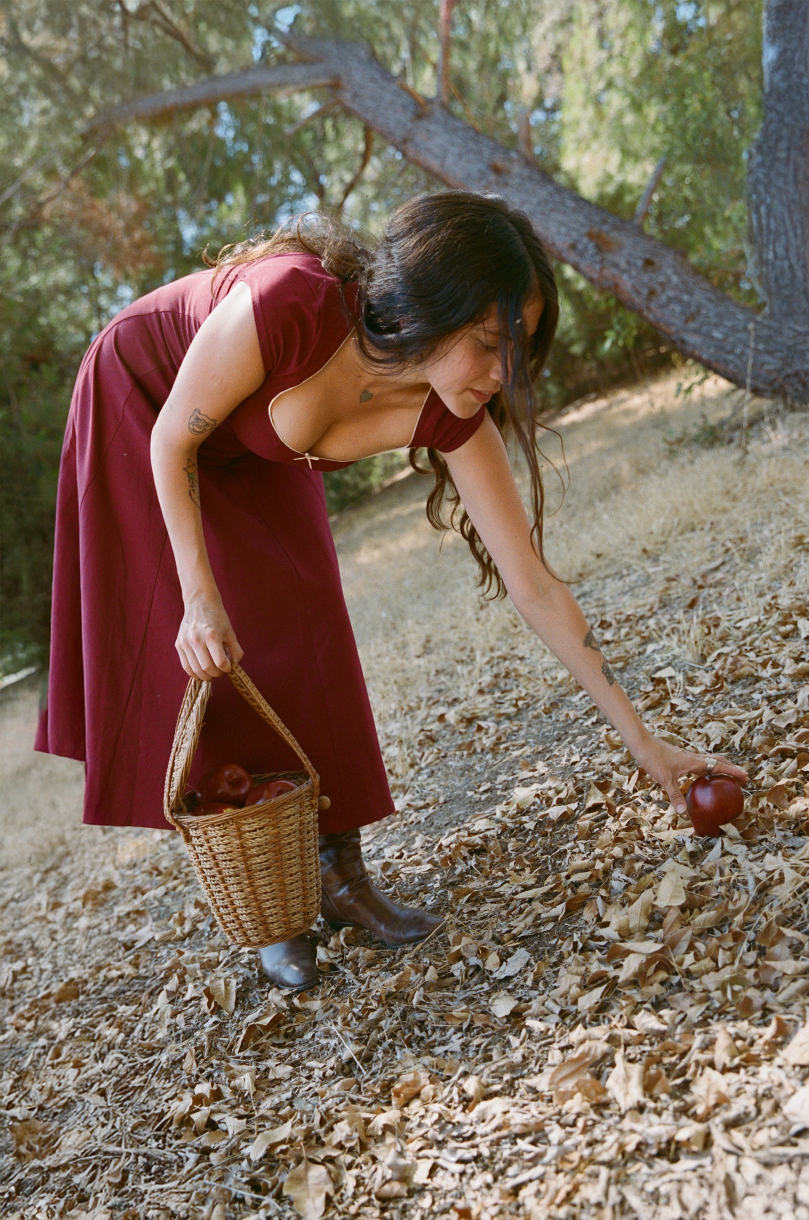 DREAM DRESS IN BORDEAUX