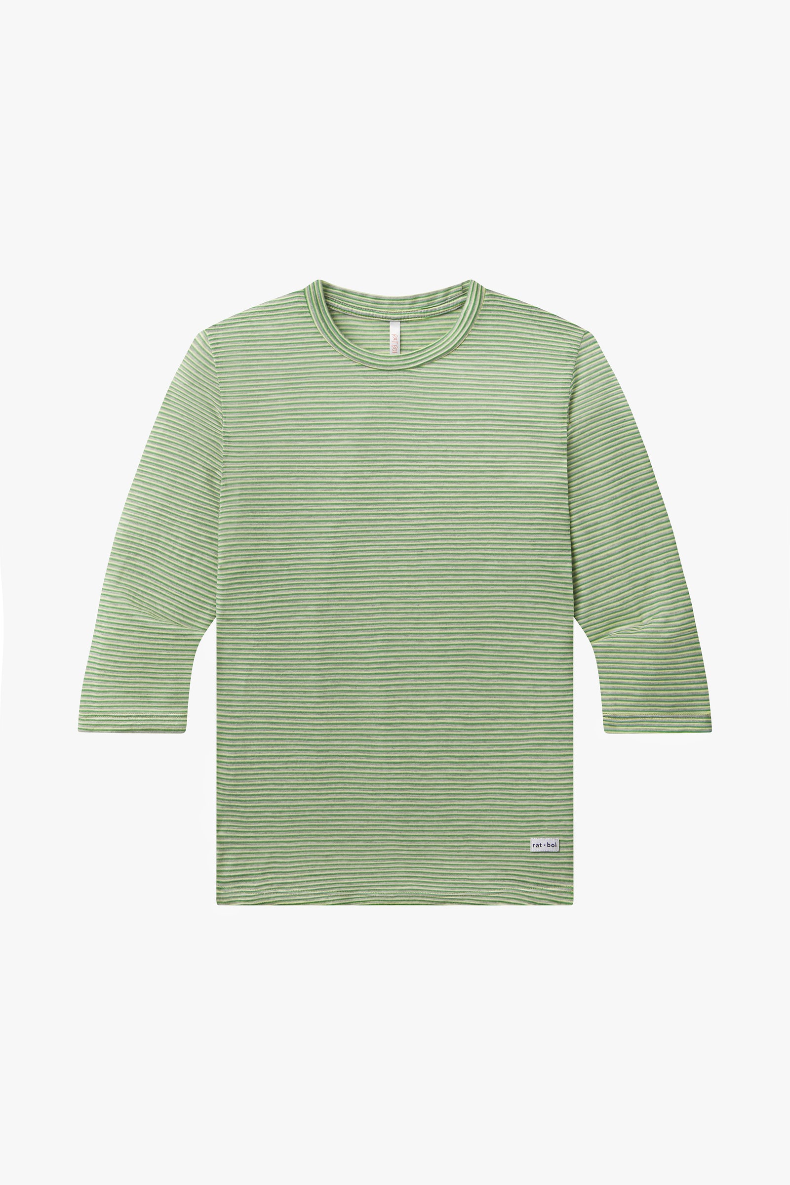 3/4 SLEEVE TOP IN KIWI