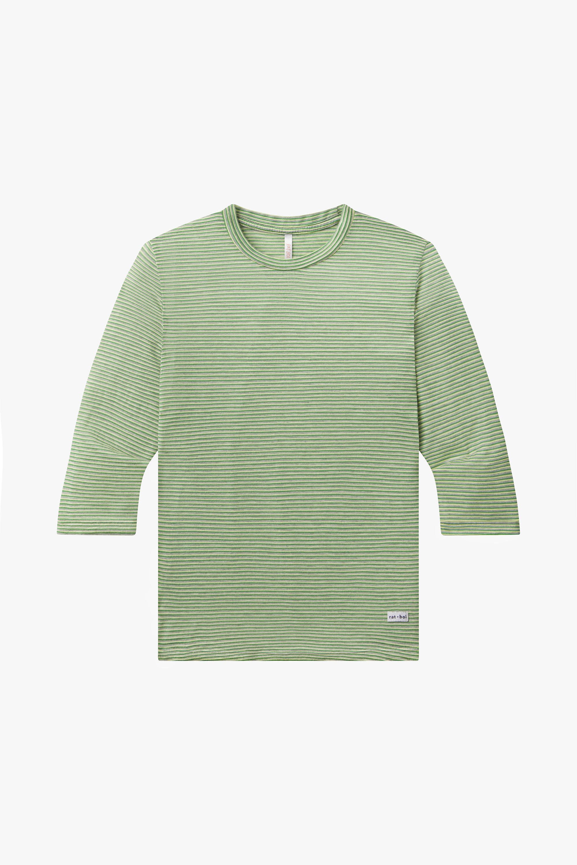 3/4 SLEEVE TOP IN KIWI