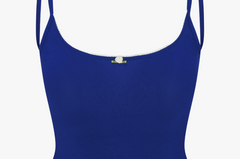 SCOOP BACK CAMI IN COBALT