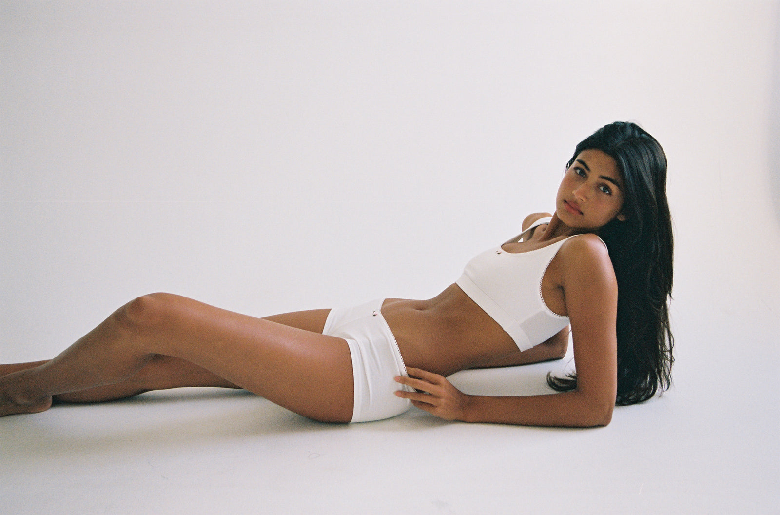 SUPPORT COTTON BRA IN CLOUD