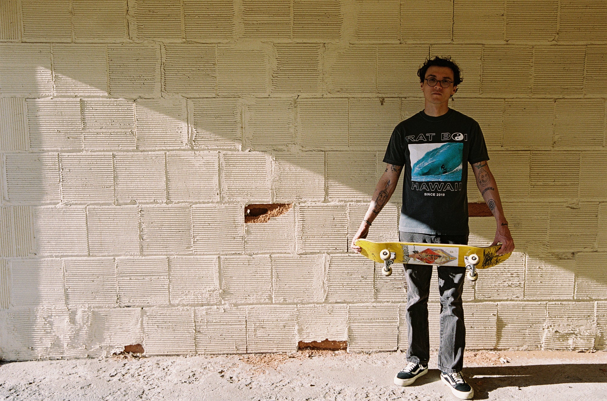 POINT BREAK T-SHIRT IN PEPPER