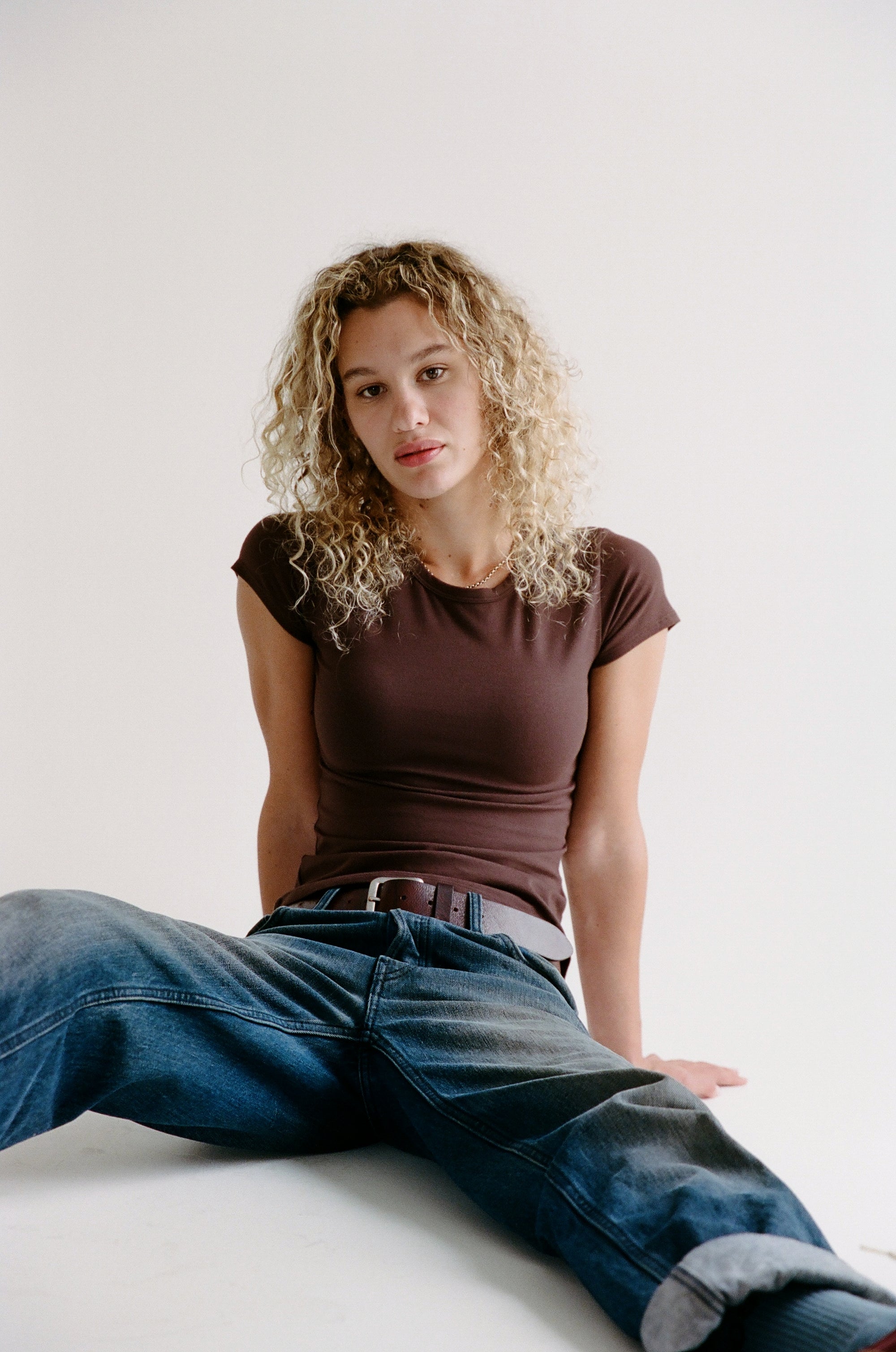 PERFECT T-SHIRT IN MOCHA