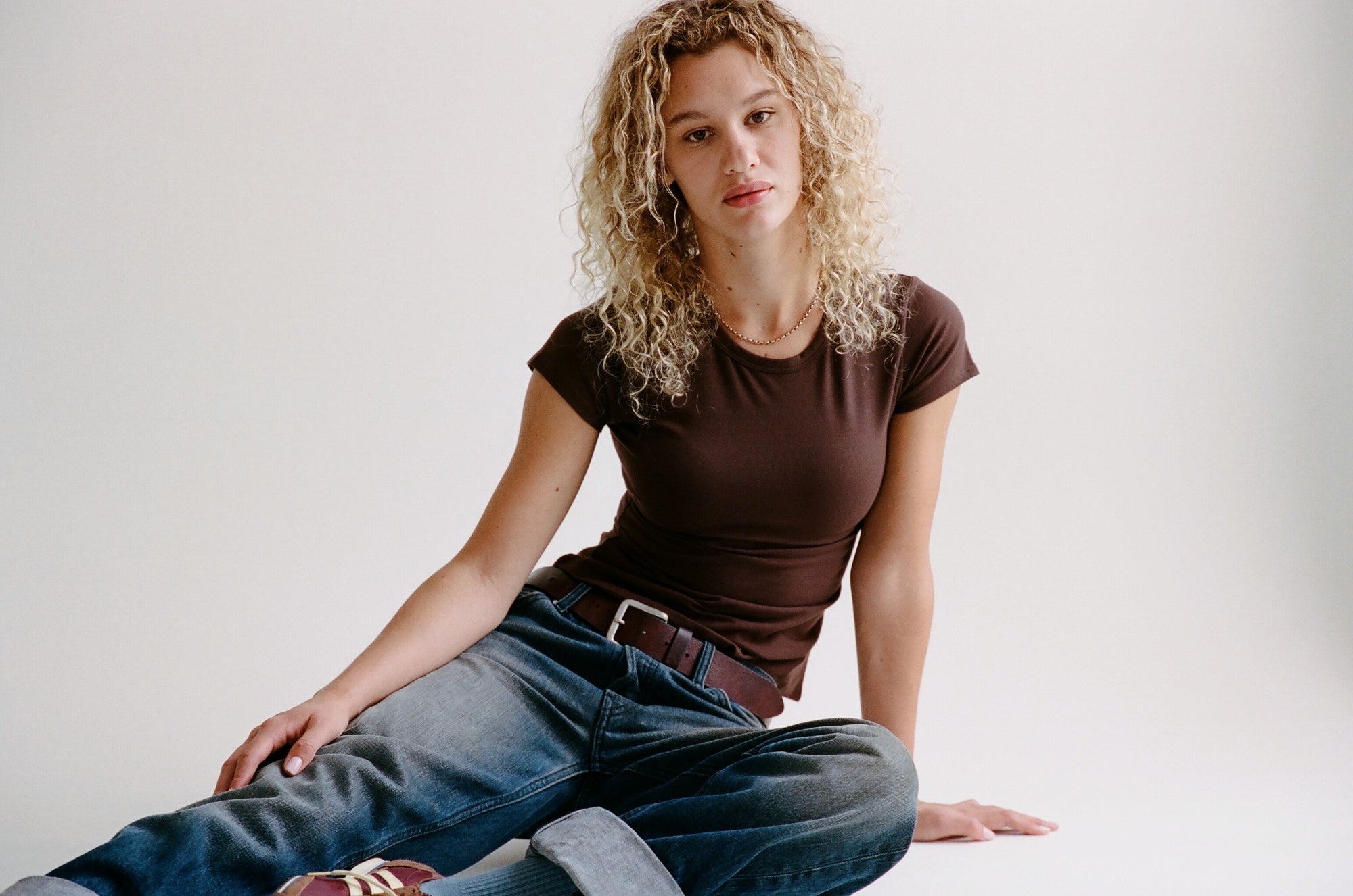 PERFECT T-SHIRT IN MOCHA