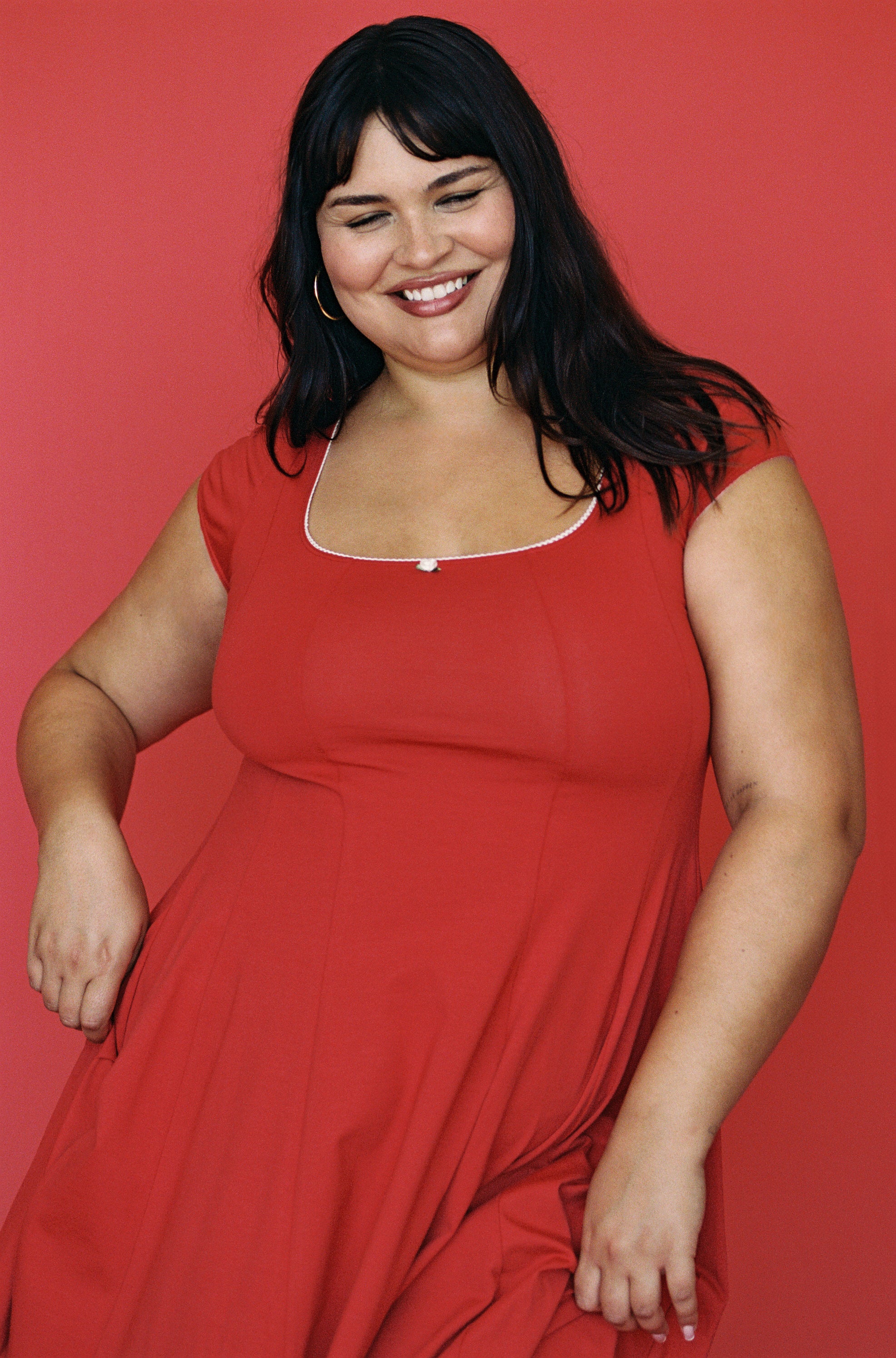 DREAM DRESS IN CHERRY