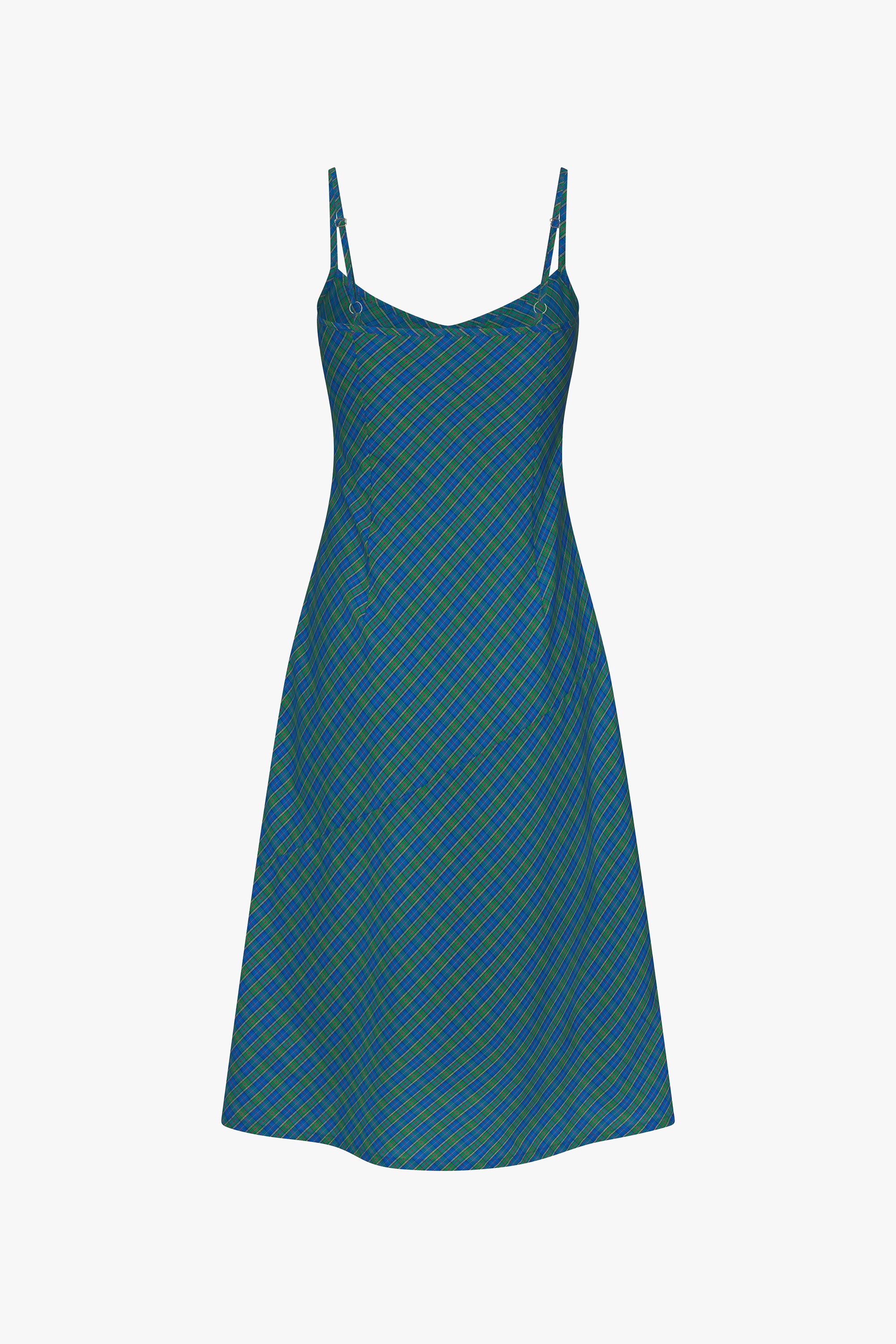 90'S BIAS SLIP DRESS IN MEADOW