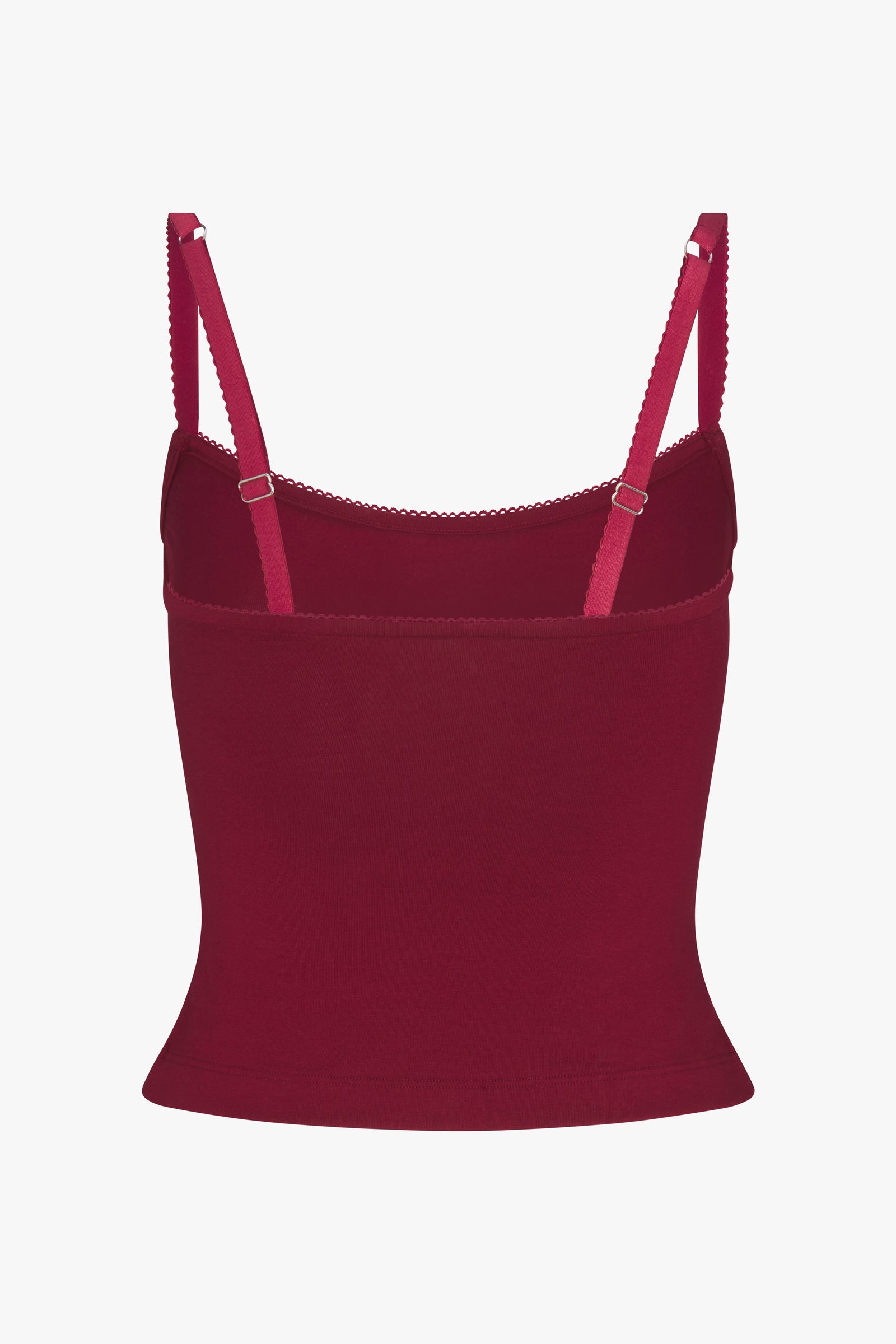 BALCONETTE CAMI IN BORDEAUX