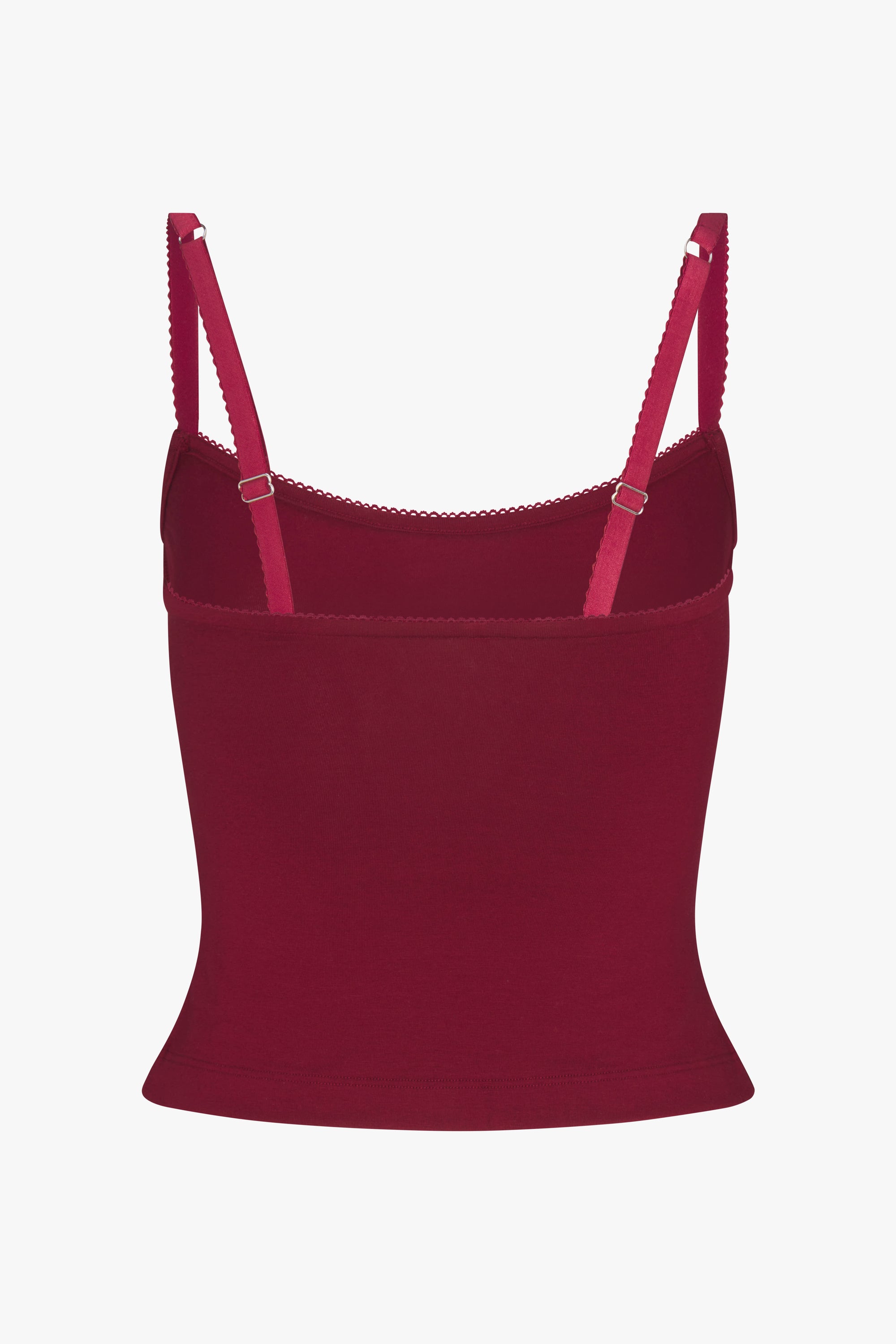 BALCONETTE CAMI IN BORDEAUX