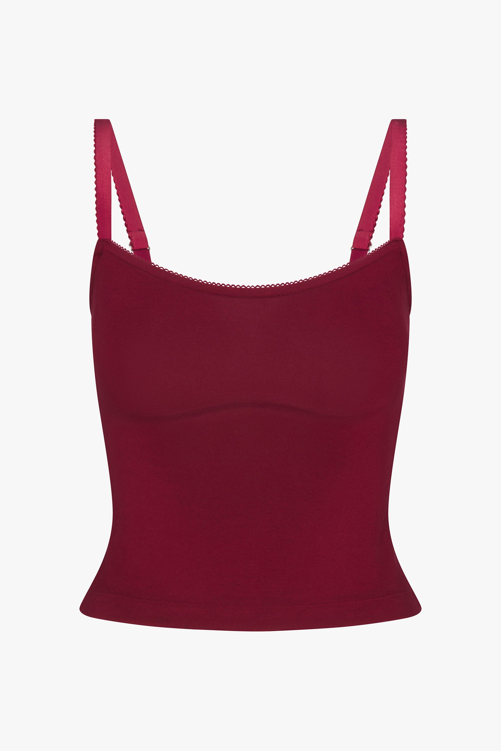 BALCONETTE CAMI IN BORDEAUX