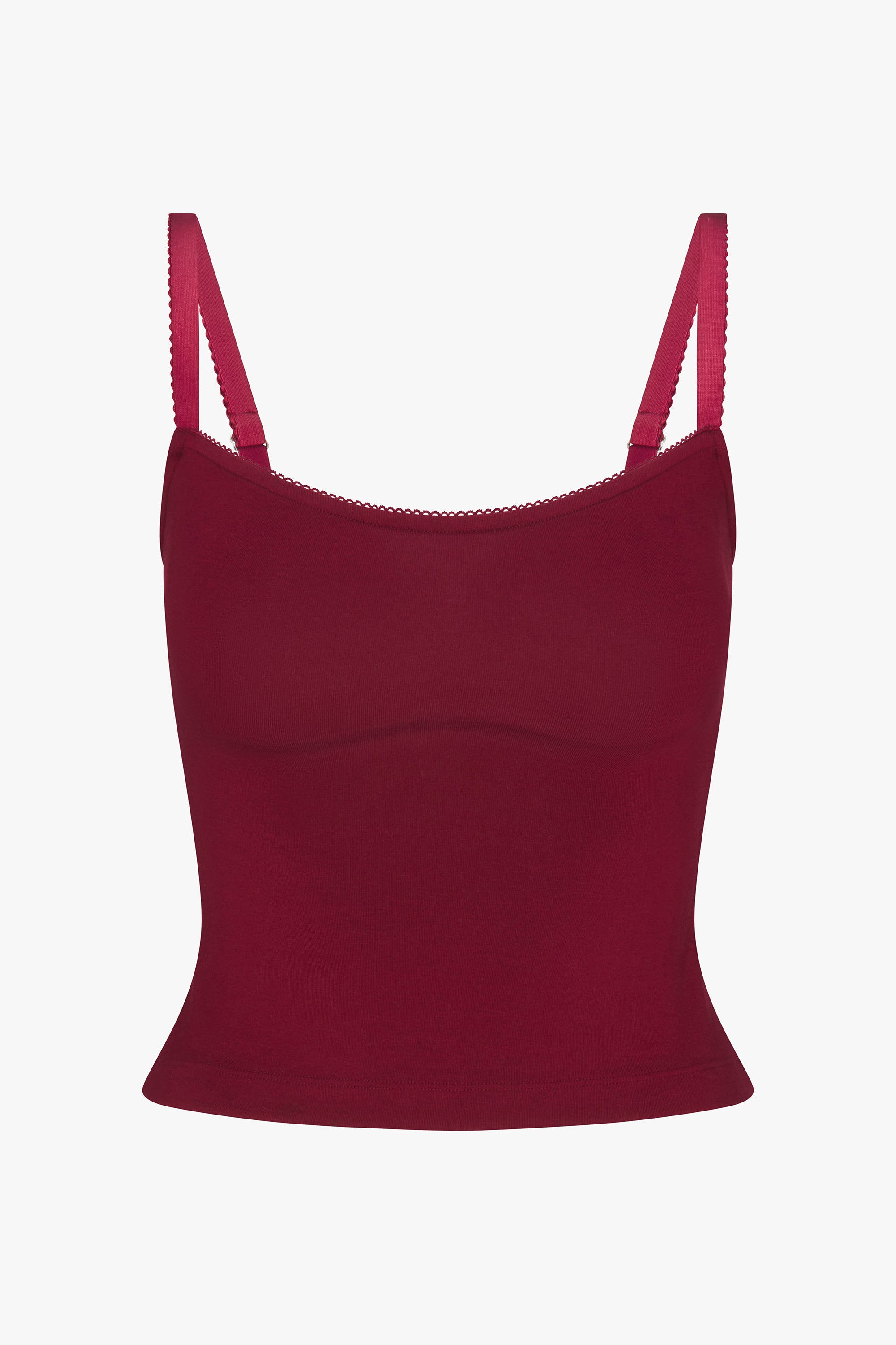 BALCONETTE CAMI IN BORDEAUX