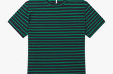 OVERSIZED BOIFRIEND T-SHIRT IN INDIGO STRIPE