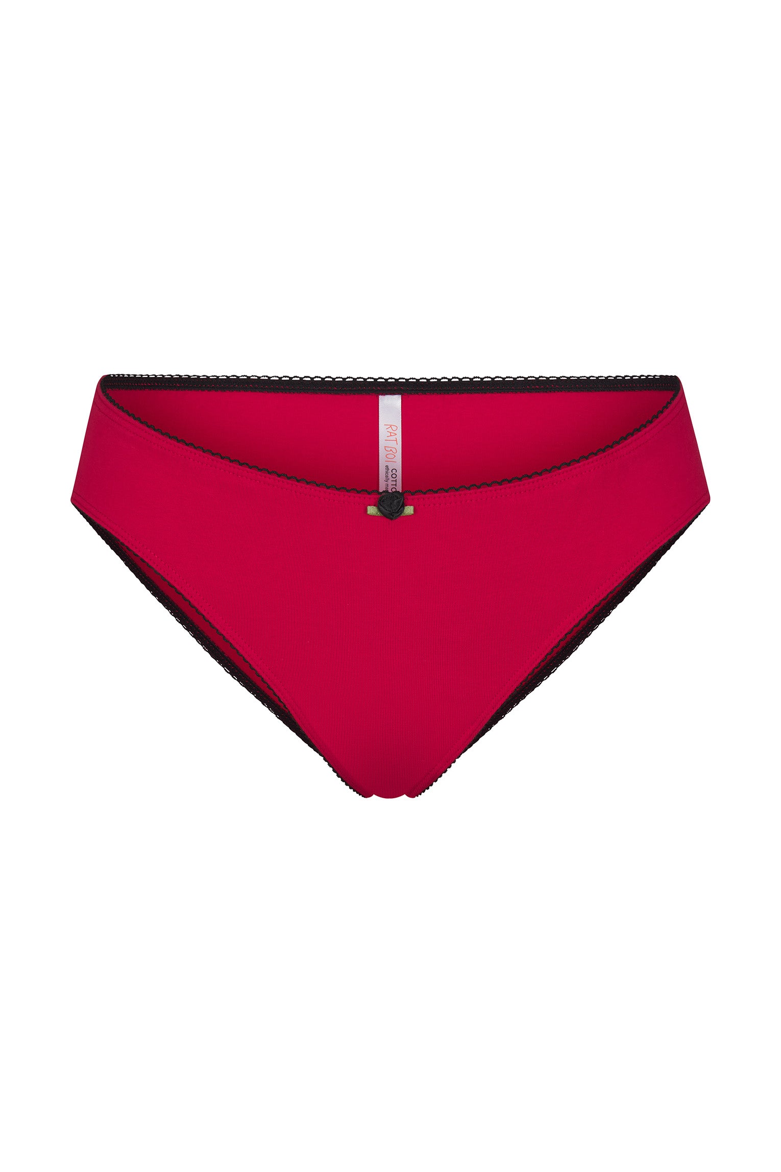 LOW RISE UNDERWEAR IN CHERRY ONYX RAT BOI