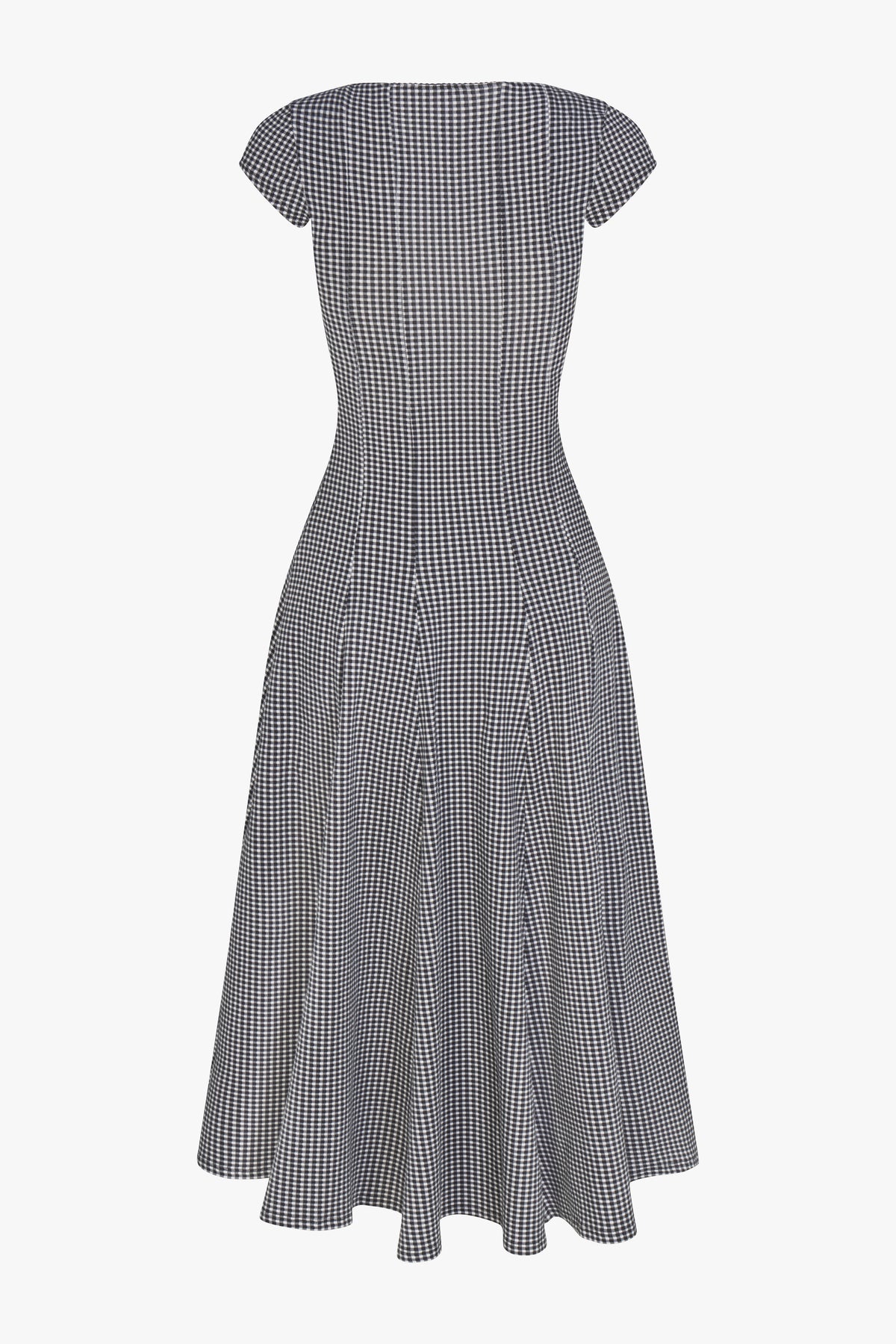 DREAM DRESS IN BLACK GINGHAM