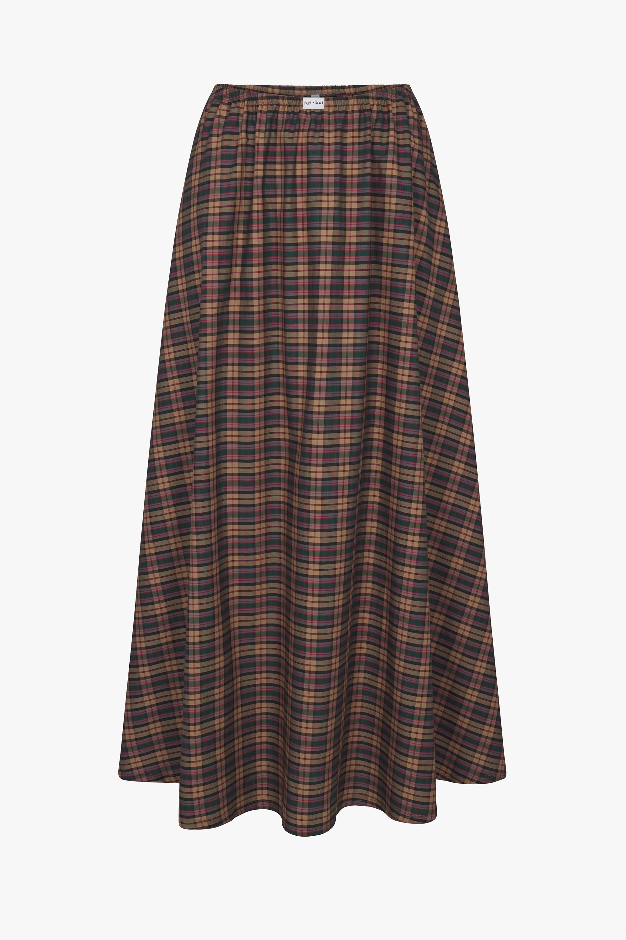 DREAM SKIRT IN THISTLE TARTAN
