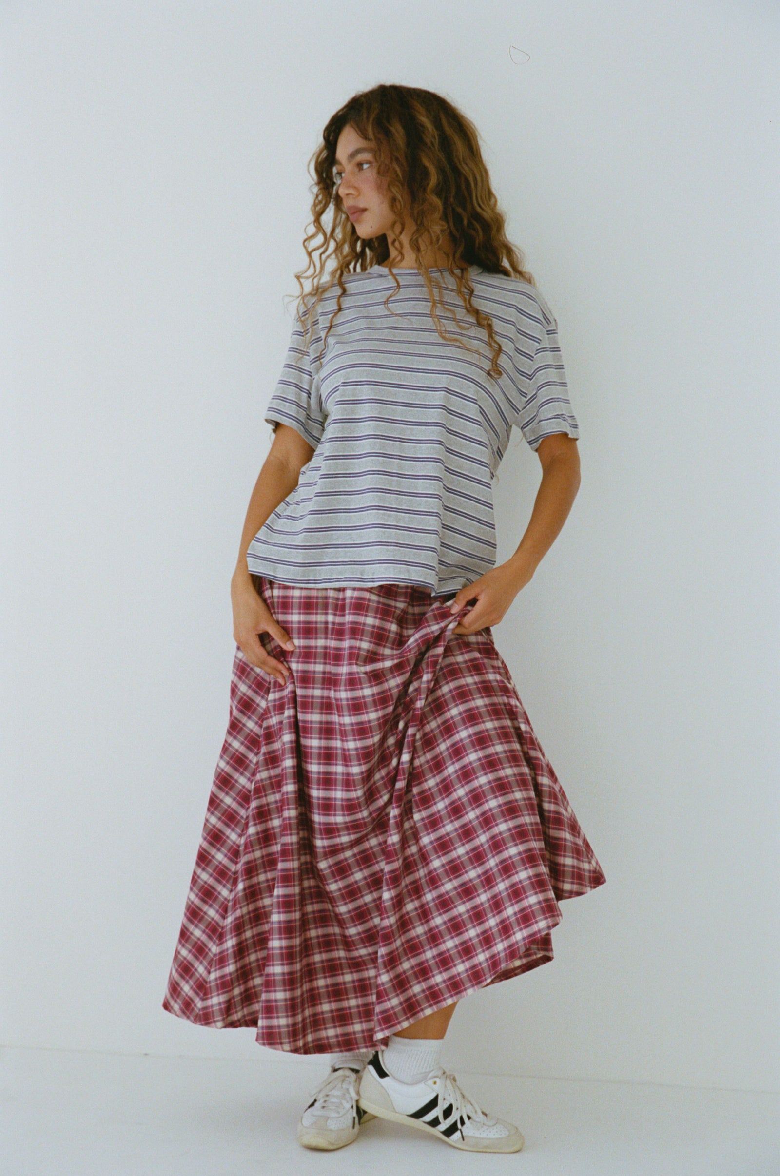 DREAM SKIRT IN AZALEA