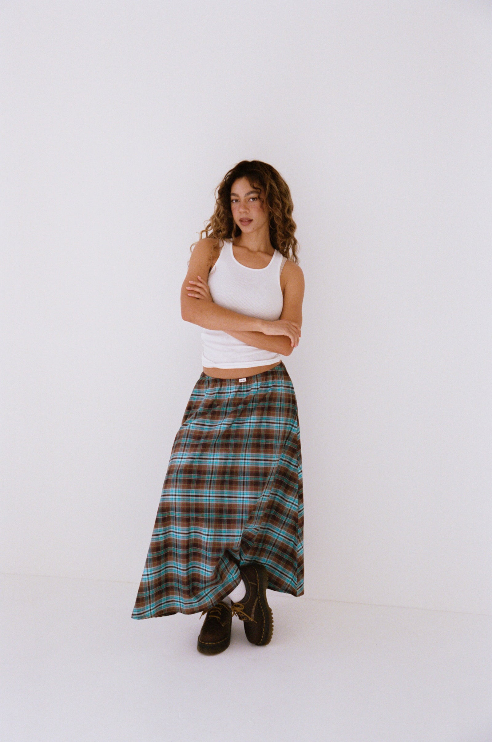 DREAM SKIRT IN MINT CHIP