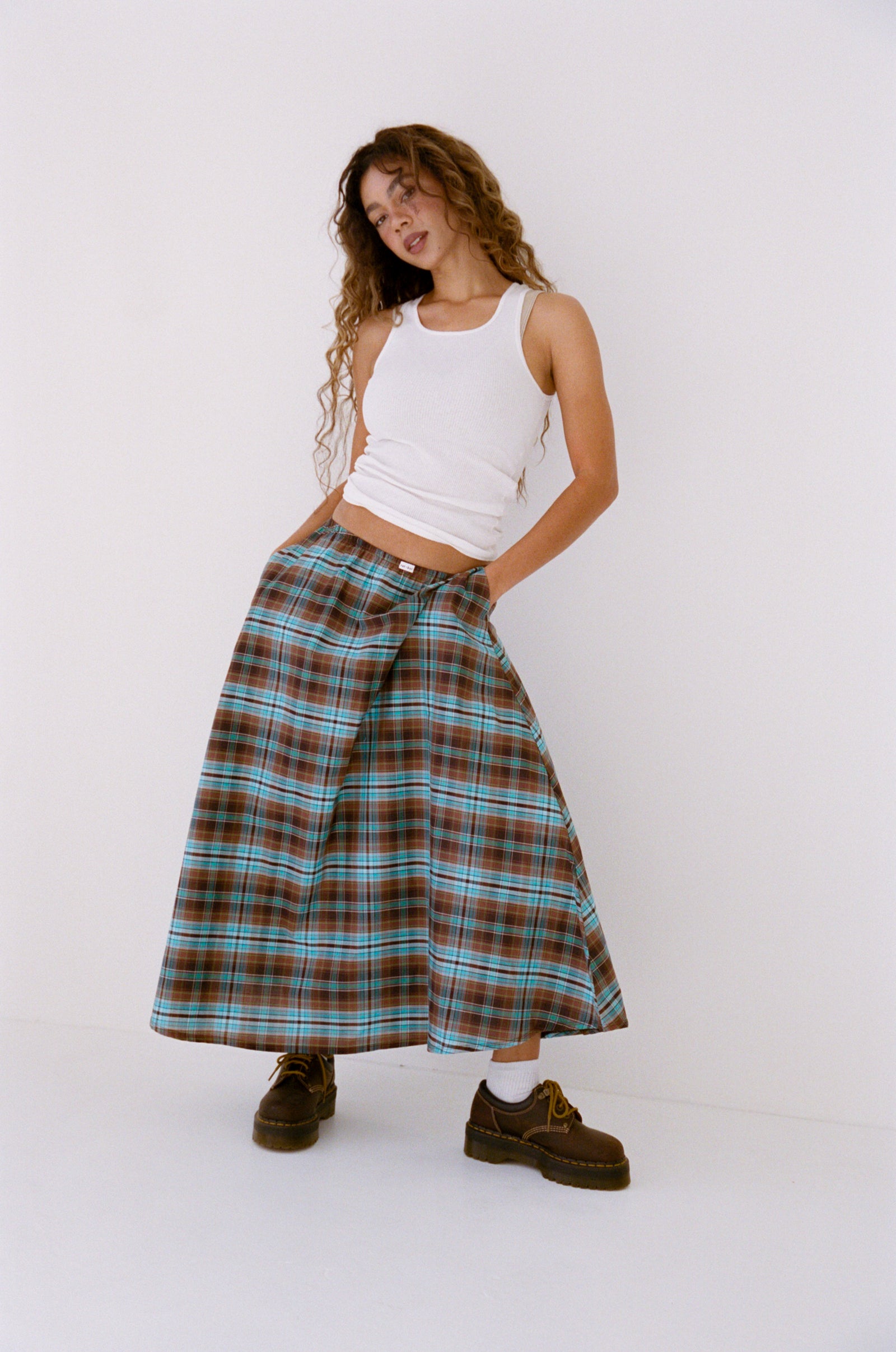 DREAM SKIRT IN MINT CHIP