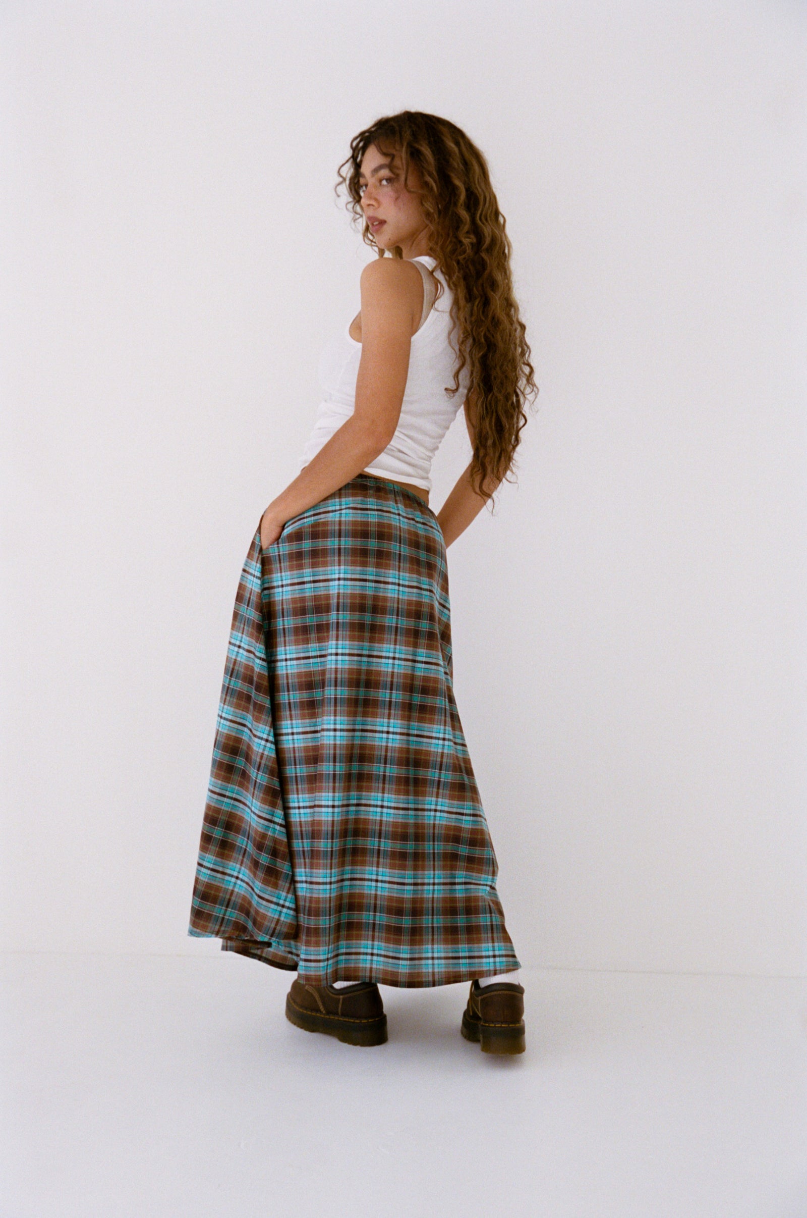 DREAM SKIRT IN MINT CHIP