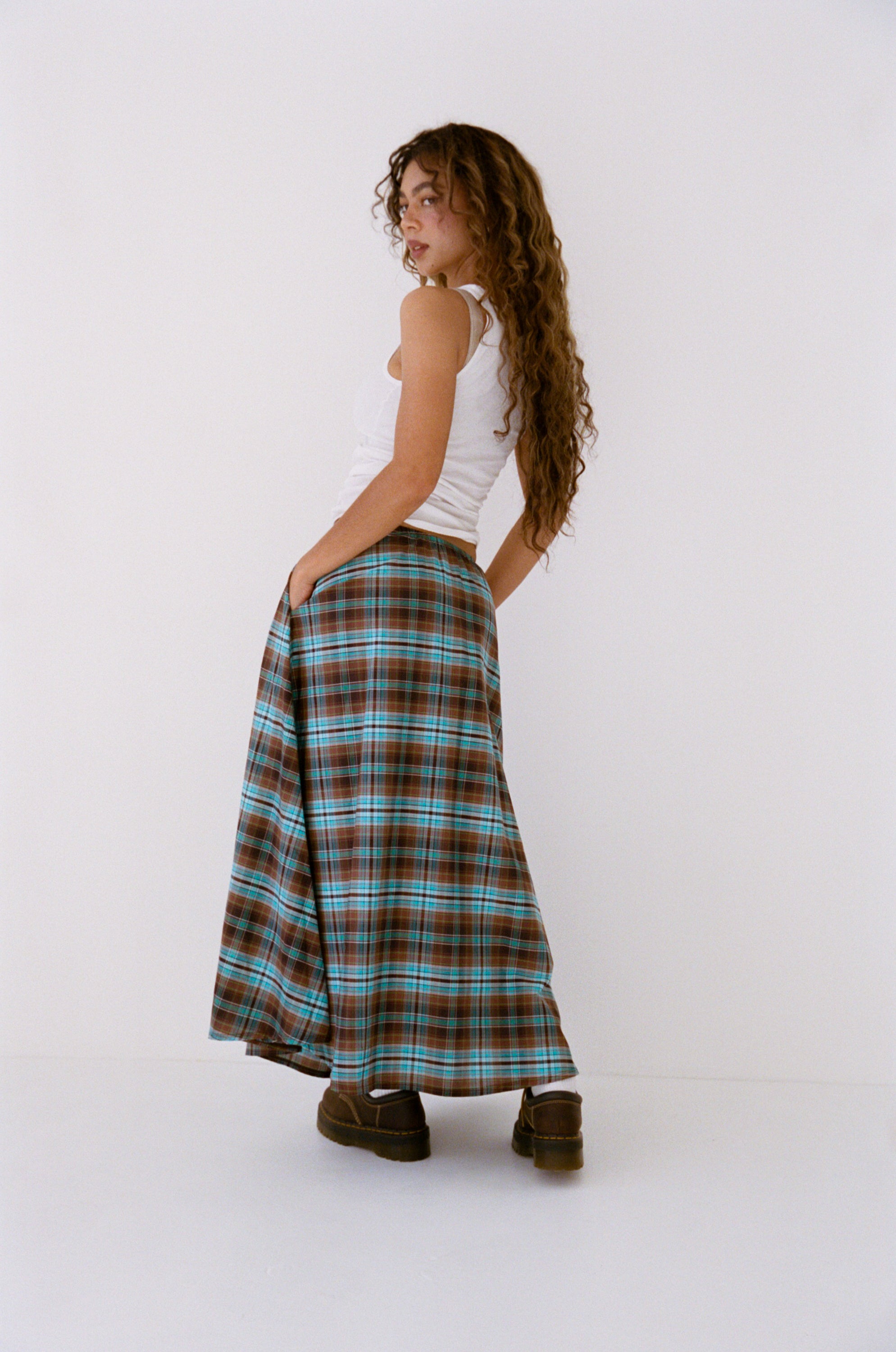 DREAM SKIRT IN MINT CHIP