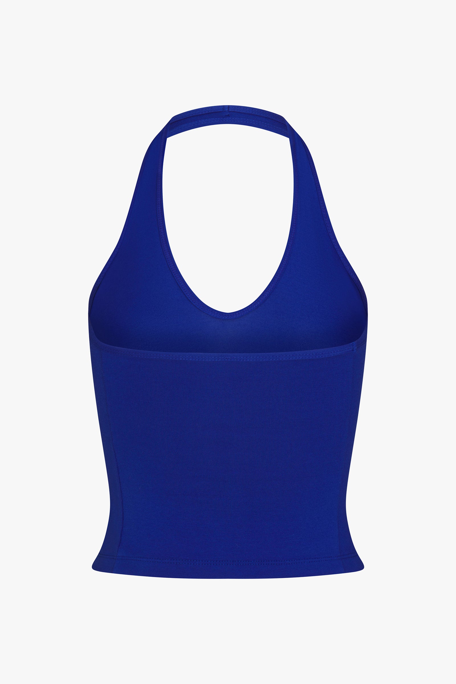 SPORTY HALTER TOP IN COBALT