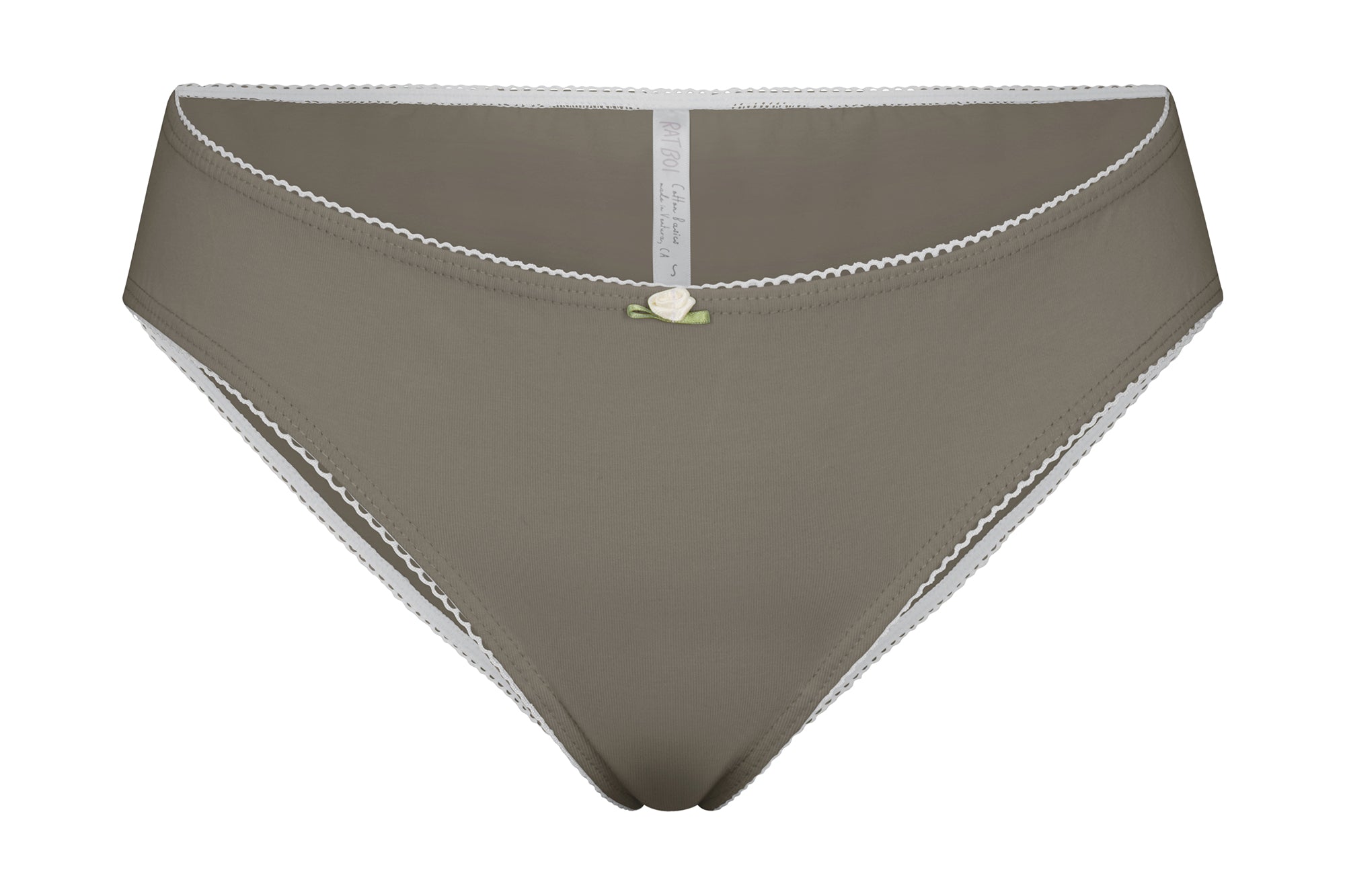 LOW RISE UNDERWEAR IN TAUPE