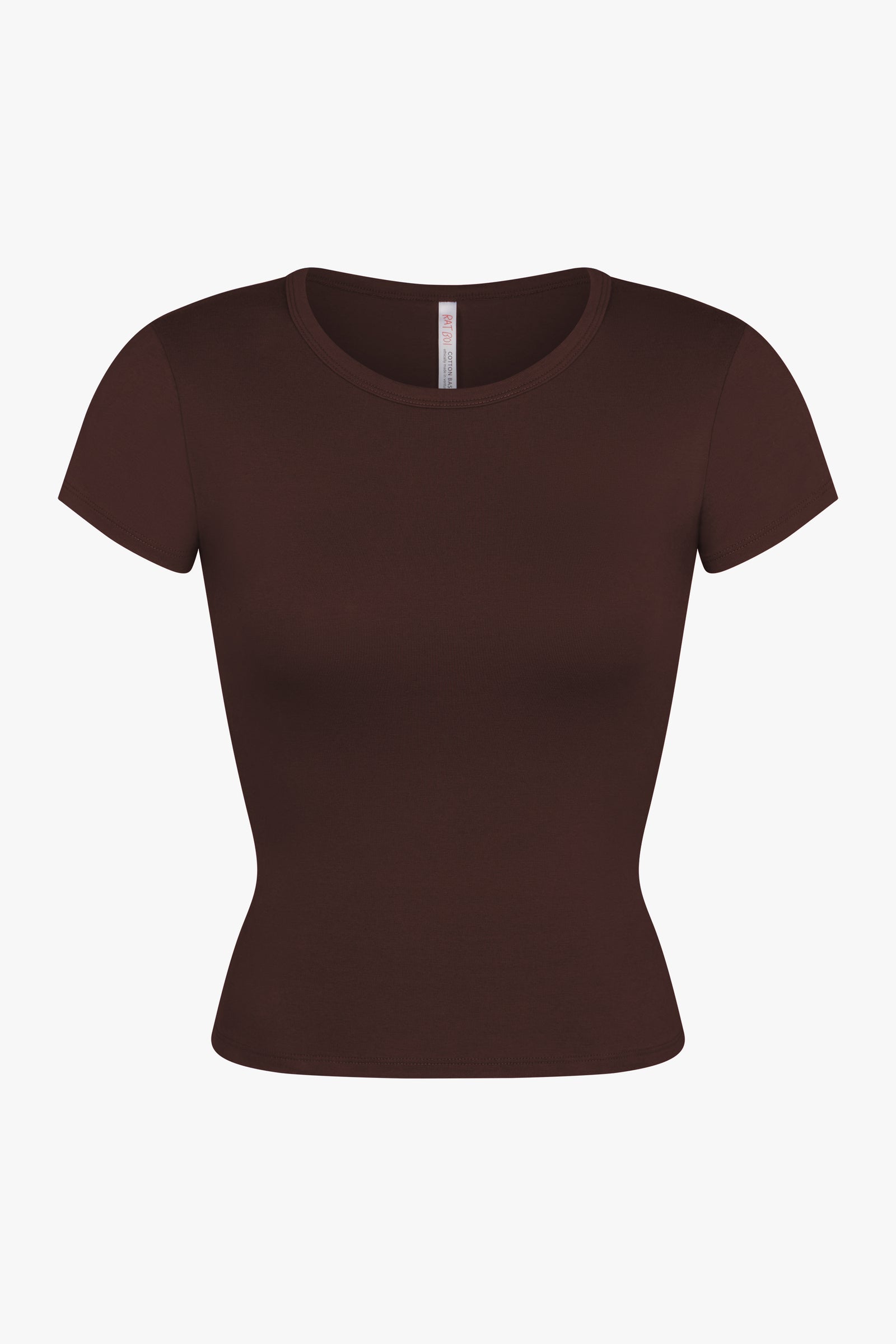 PERFECT T-SHIRT IN MOCHA