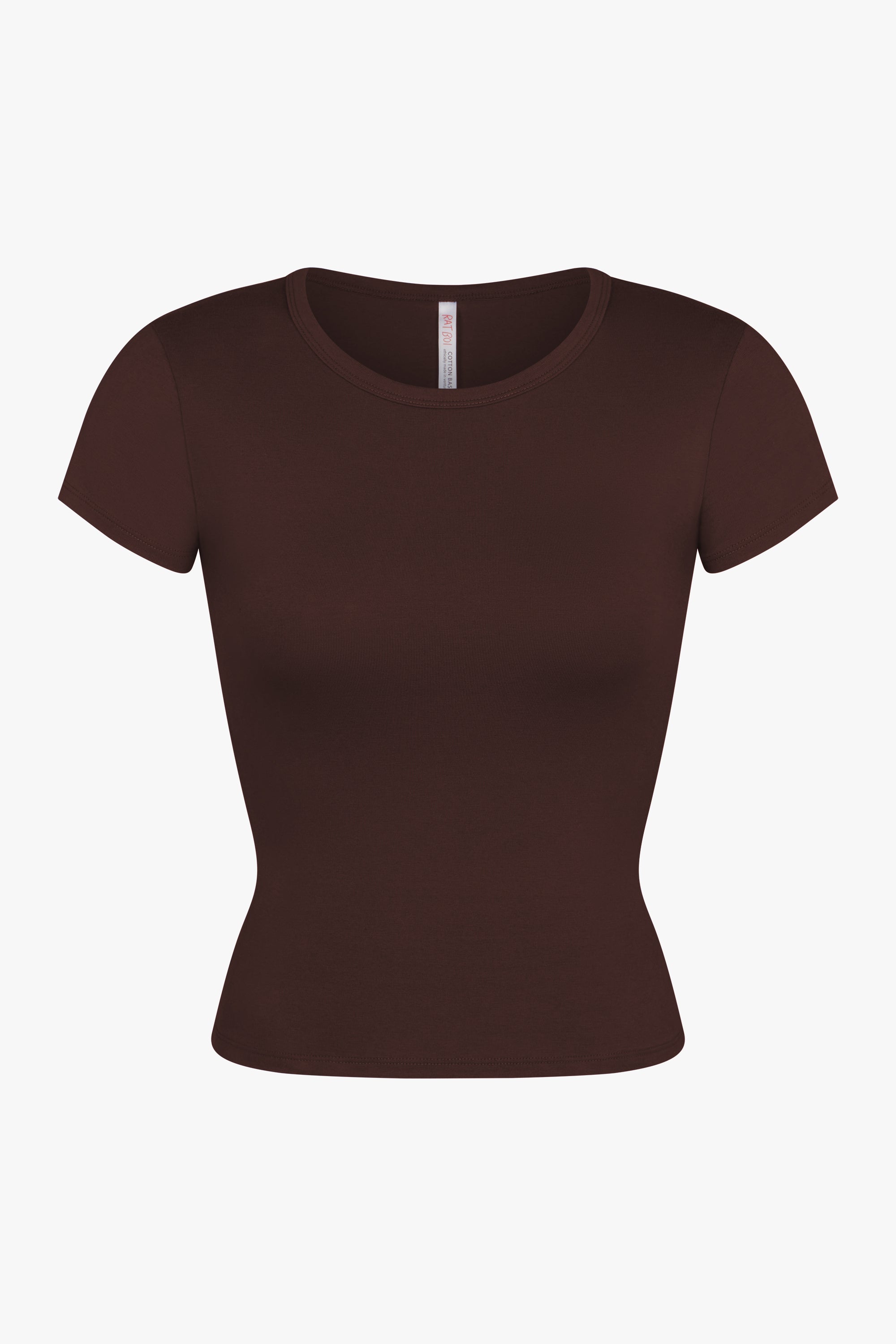 PERFECT T-SHIRT IN MOCHA