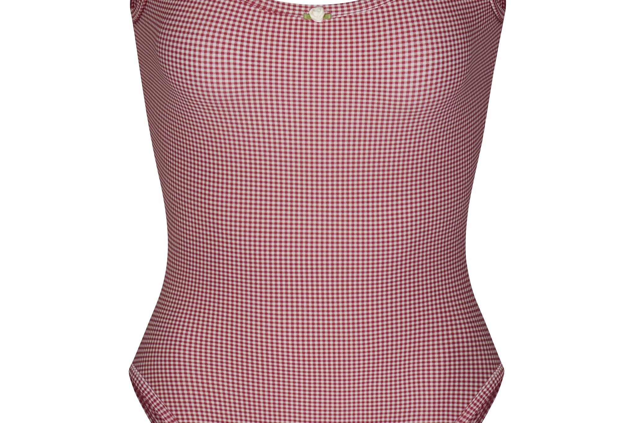 Sport One Piece In Red Gingham