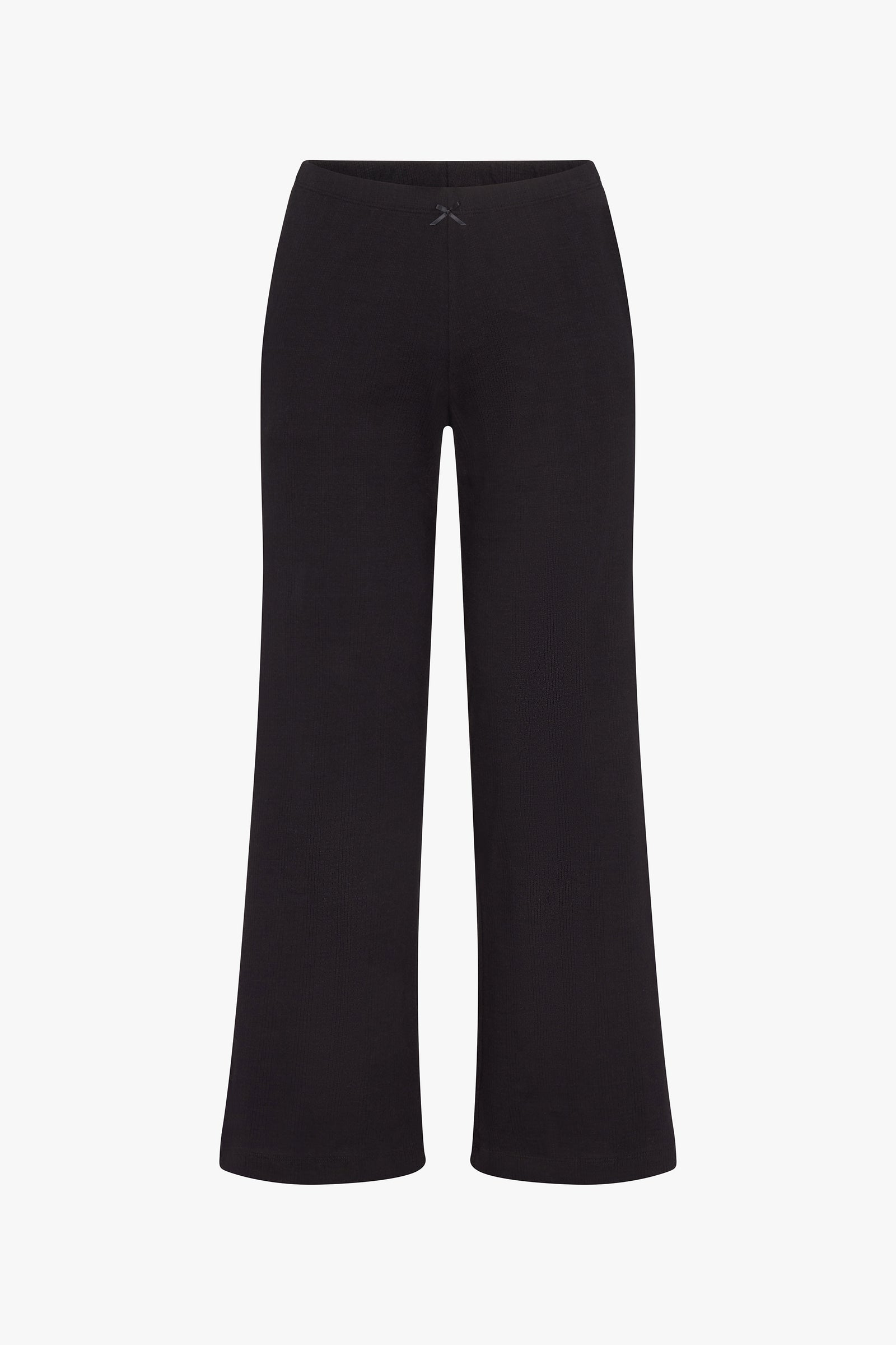 POINTELLE EASY PANT IN ONYX