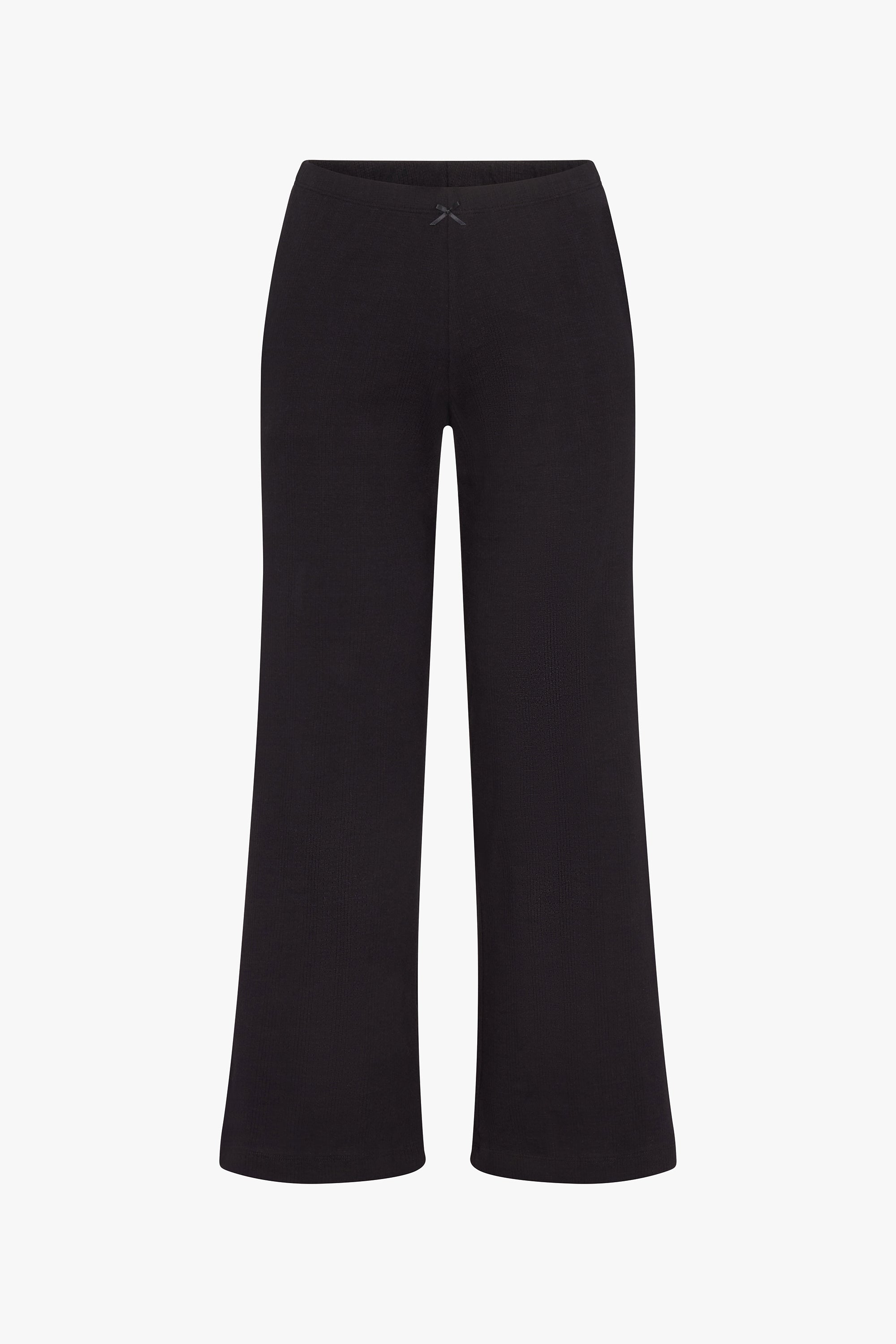 POINTELLE EASY PANT IN ONYX