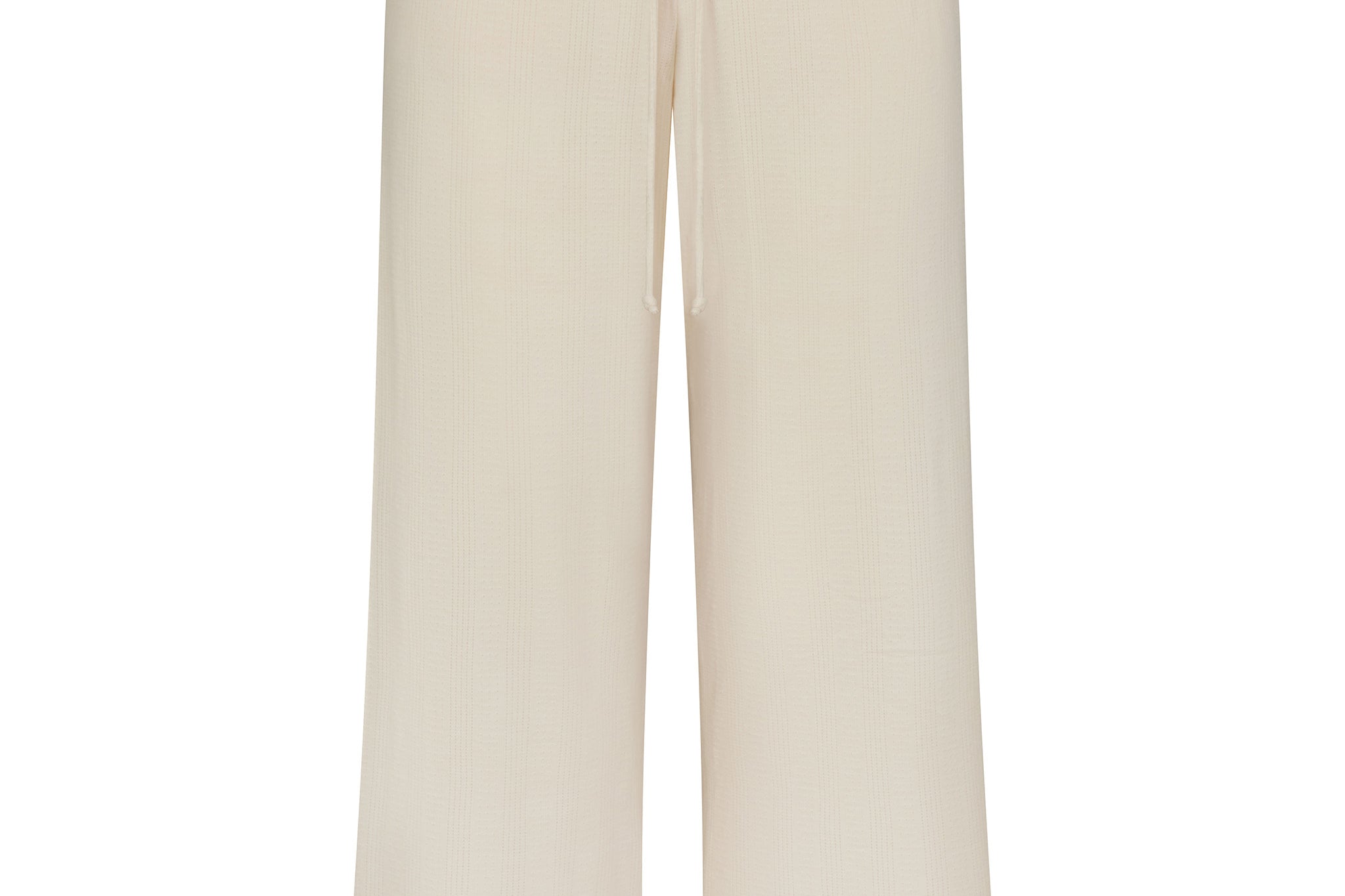 DRAWSTRING POINTELLE PANT IN GOSSAMER