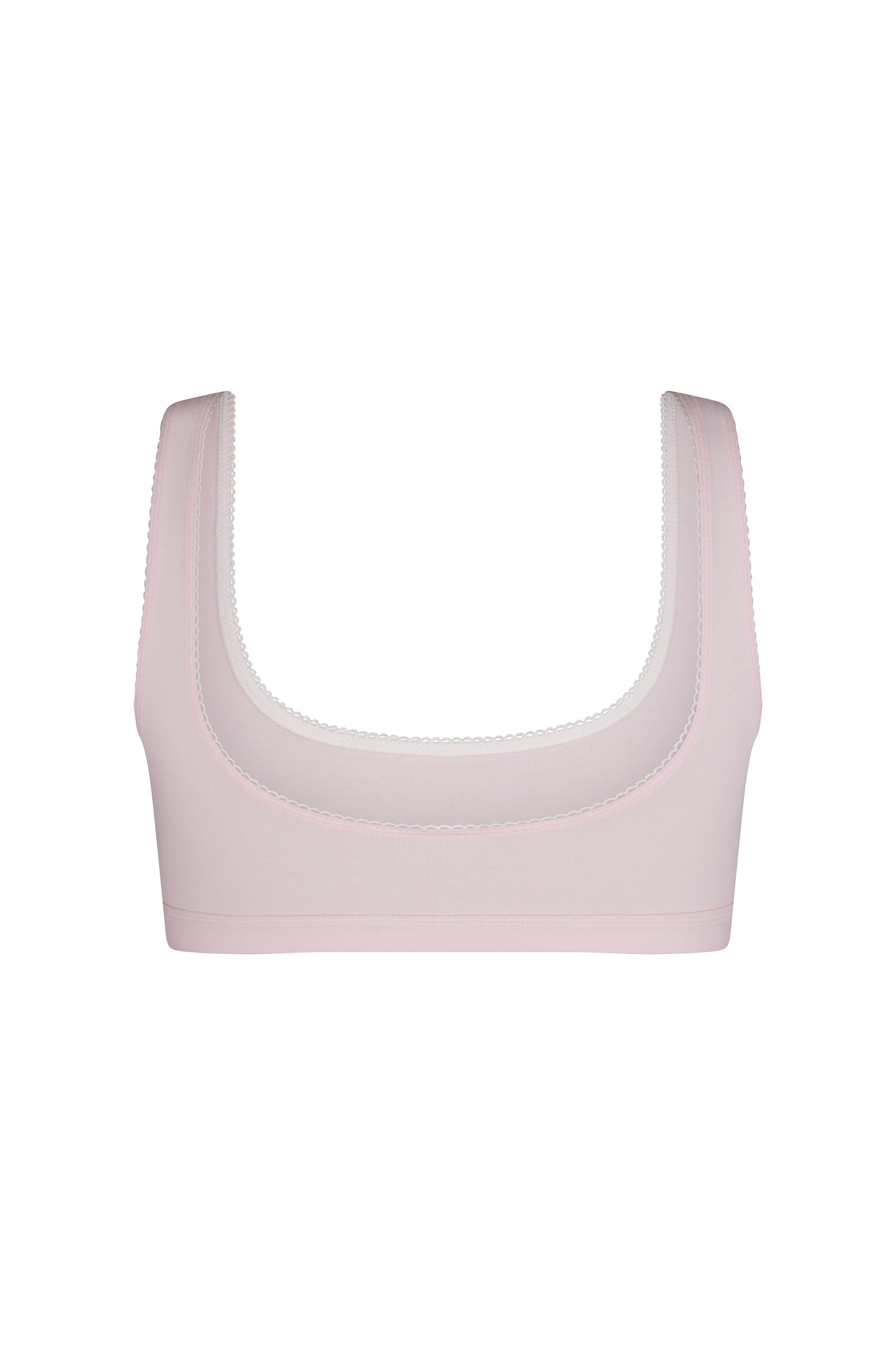 SUPPORT COTTON BRA IN BABY PINK – RAT BOI