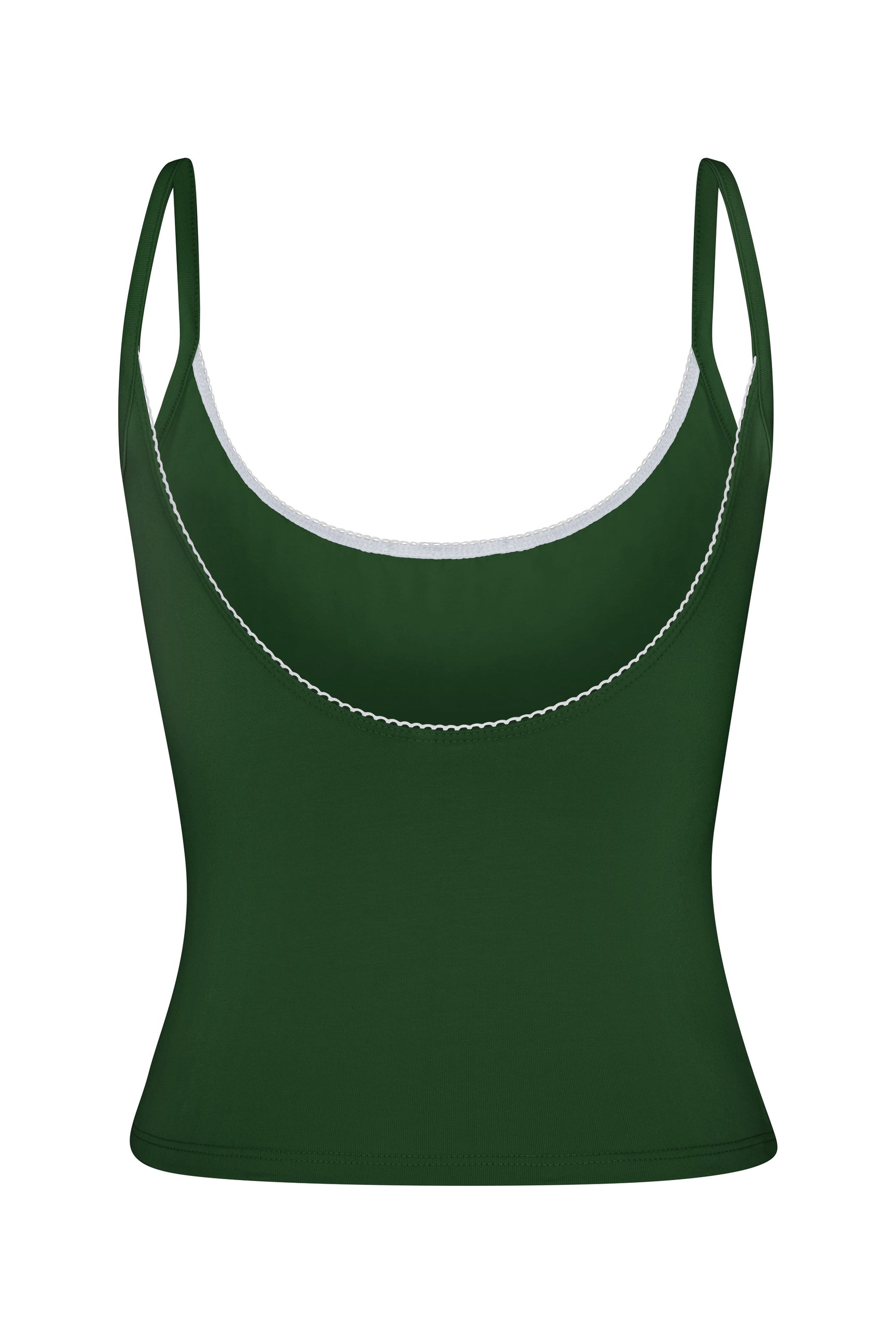 SCOOP BACK CAMI IN CLOVER RAT BOI