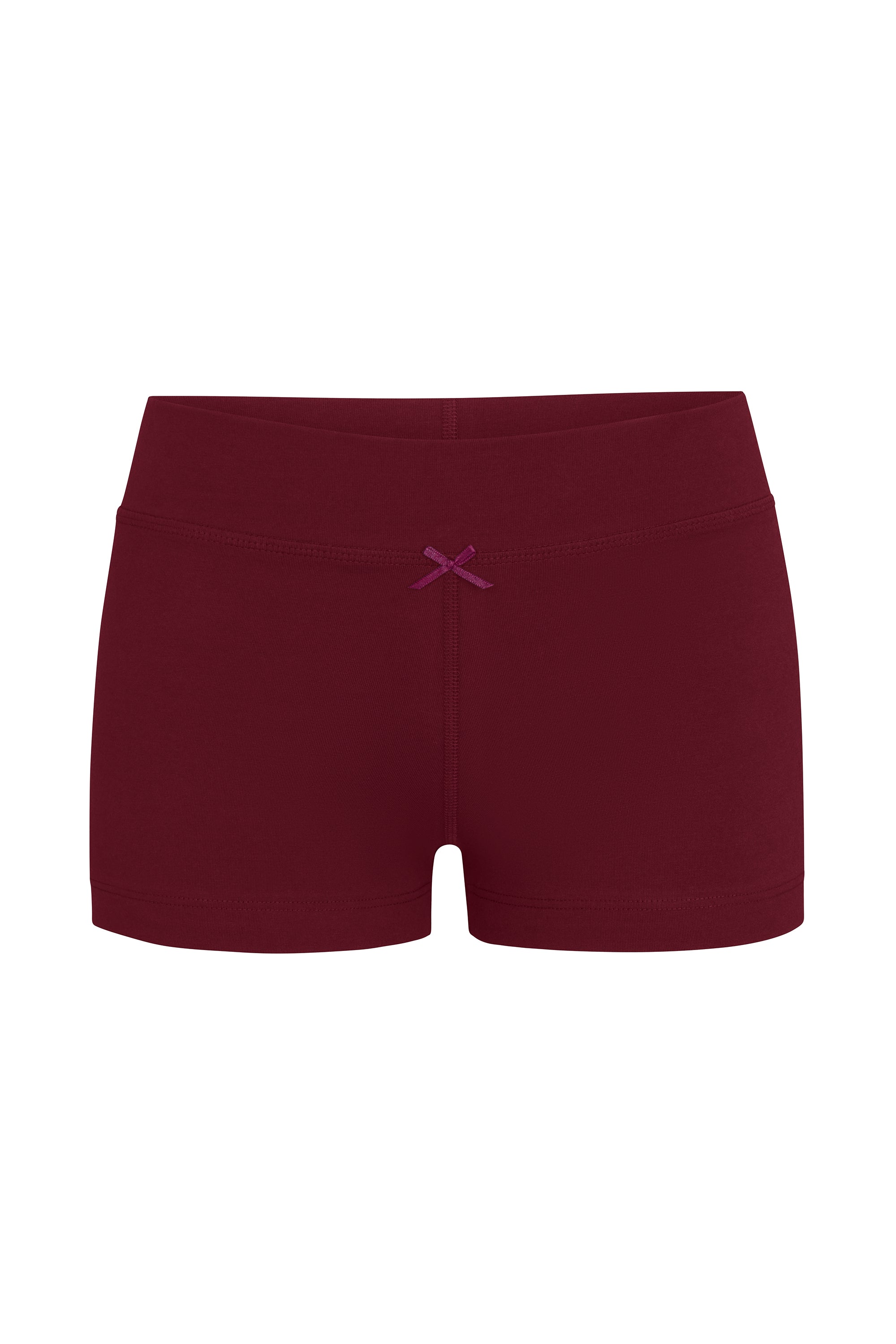 LOUNGE BIKE SHORTS IN BORDEAUX