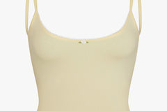 SCOOP BACK CAMI IN BUTTER