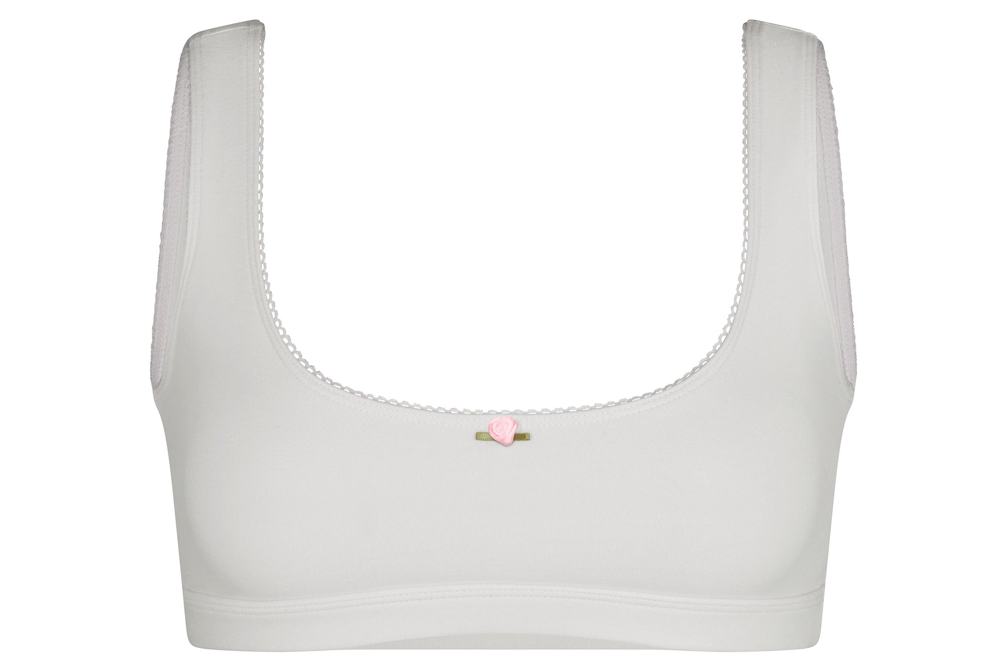 SUPPORT COTTON BRA IN CLOUD