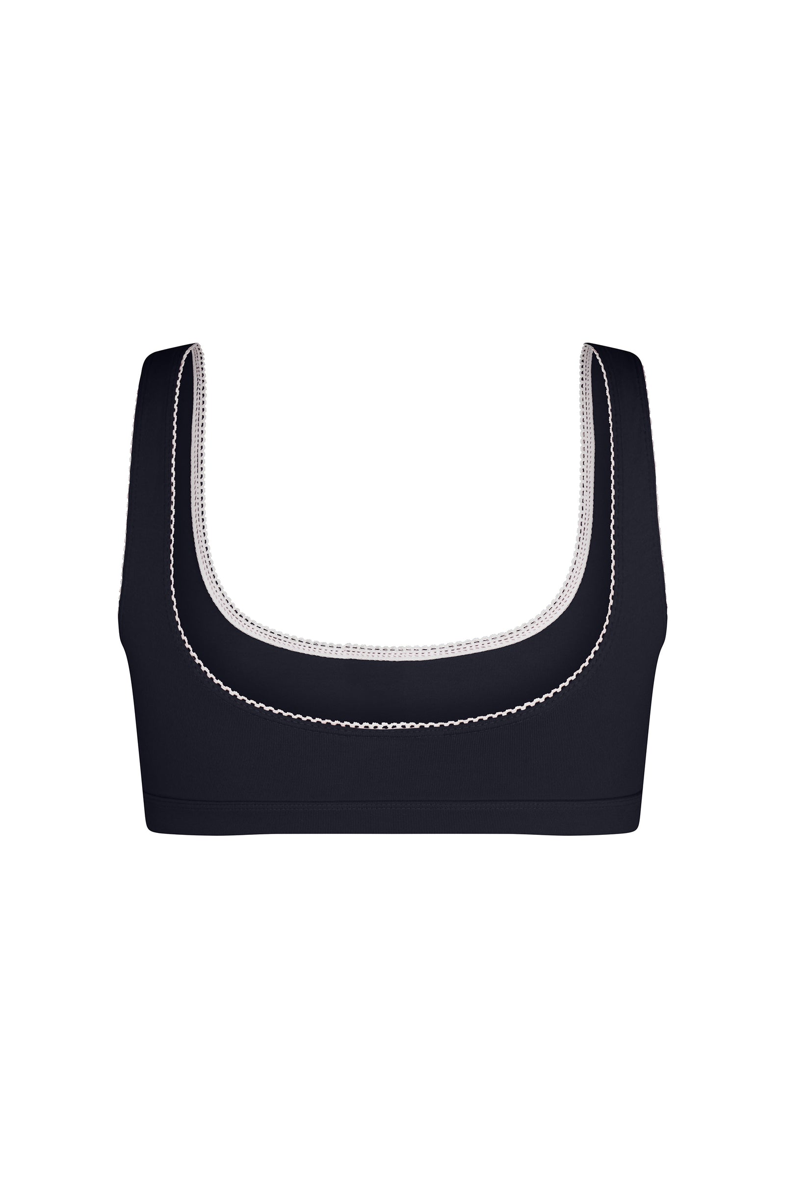 SUPPORT COTTON BRA IN NAVY