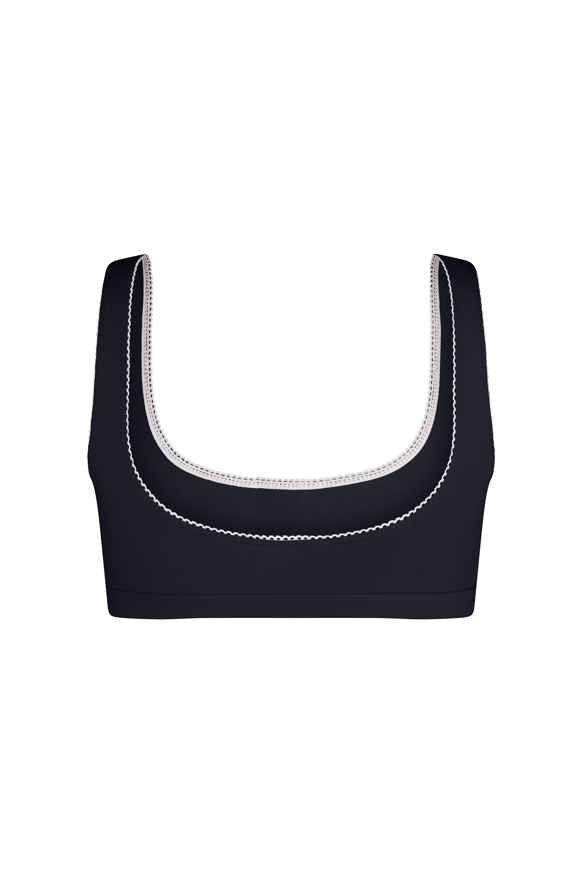 SUPPORT COTTON BRA IN NAVY